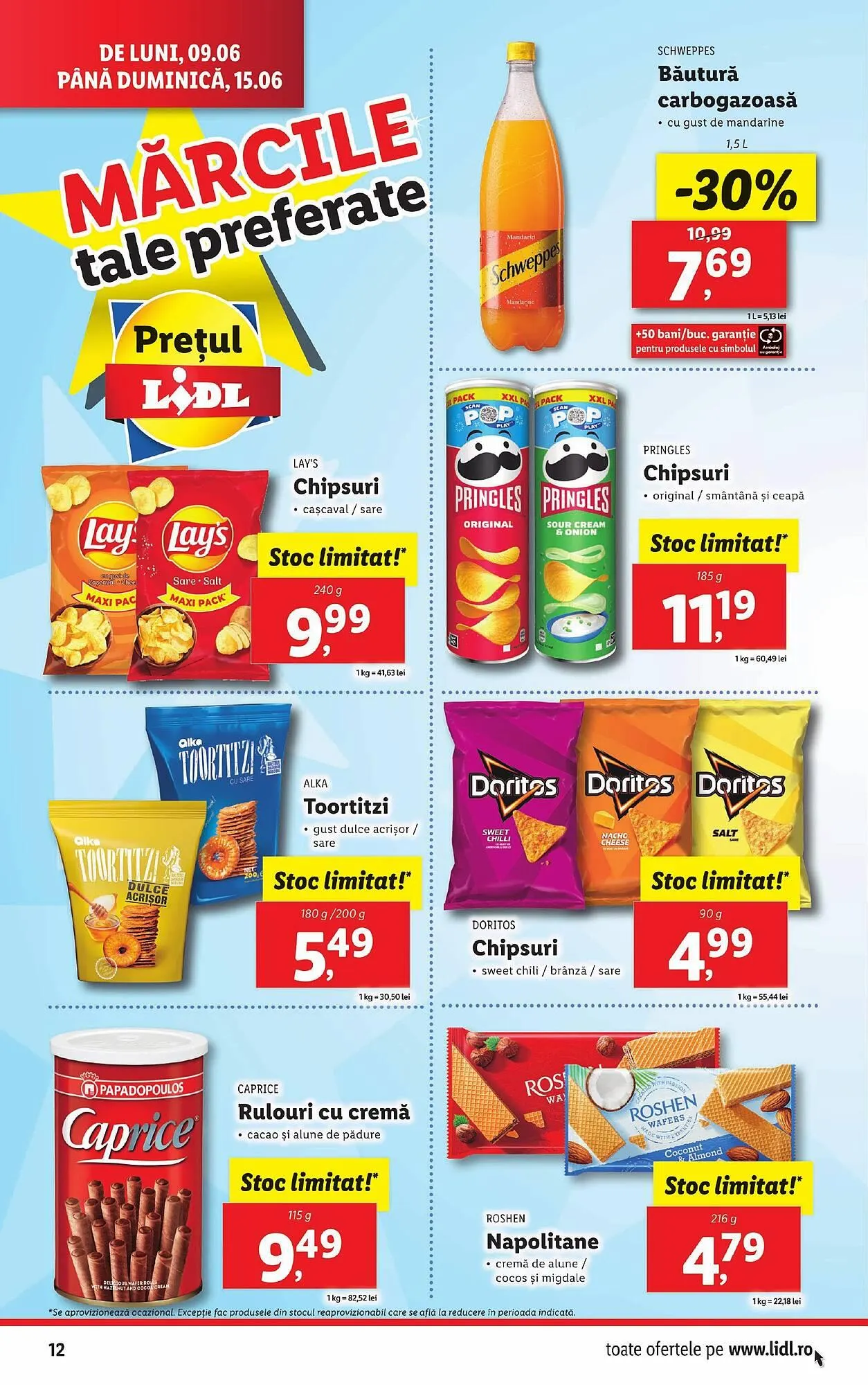 Catalog Catalog Lidl de la 9 iunie până la 15 iunie 2025 - Revista Pagina 12