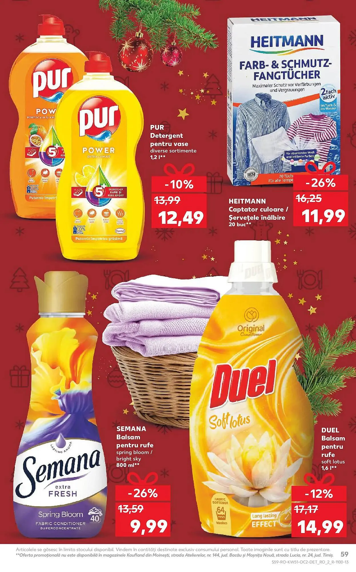 Catalog Catalog Kaufland de la 17 decembrie până la 23 decembrie 2025 - Revista Pagina 59