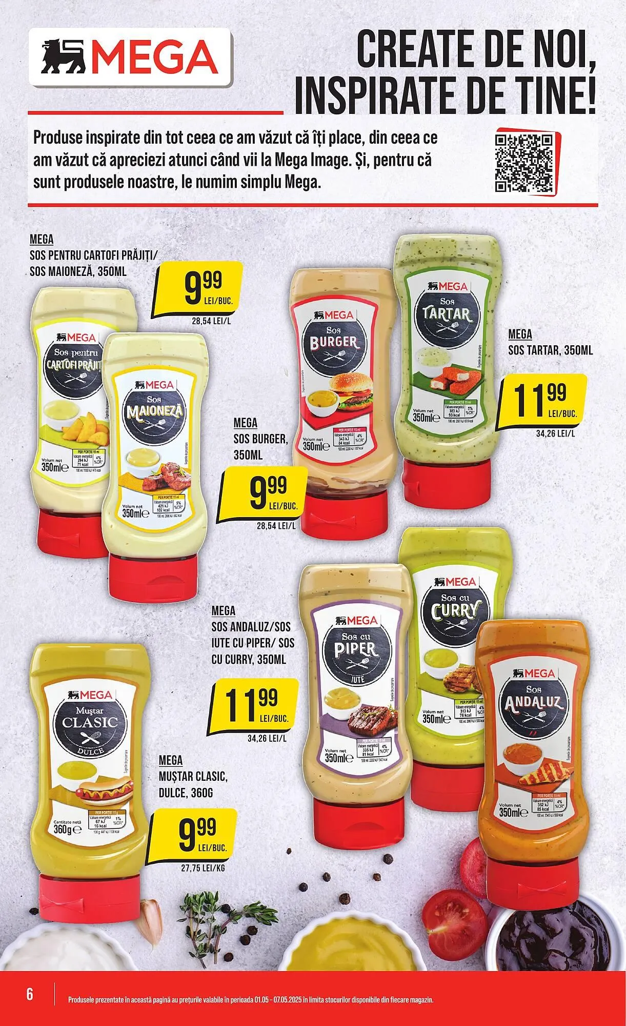 Catalog Catalog Mega Image de la 1 mai până la 7 mai 2025 - Revista Pagina 6