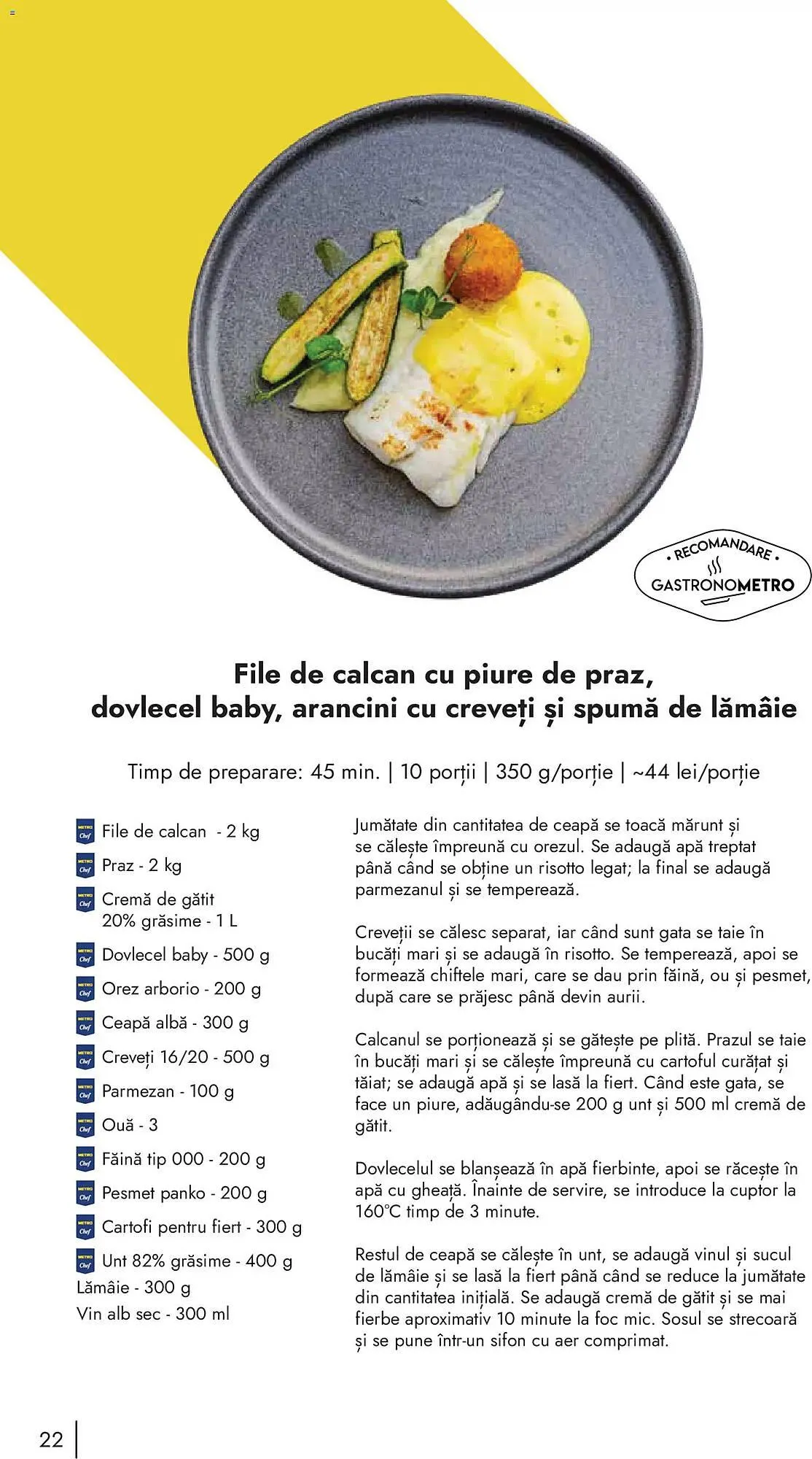 Catalog Catalog Metro de la 9 noiembrie până la 31 decembrie 2026 - Revista Pagina 22