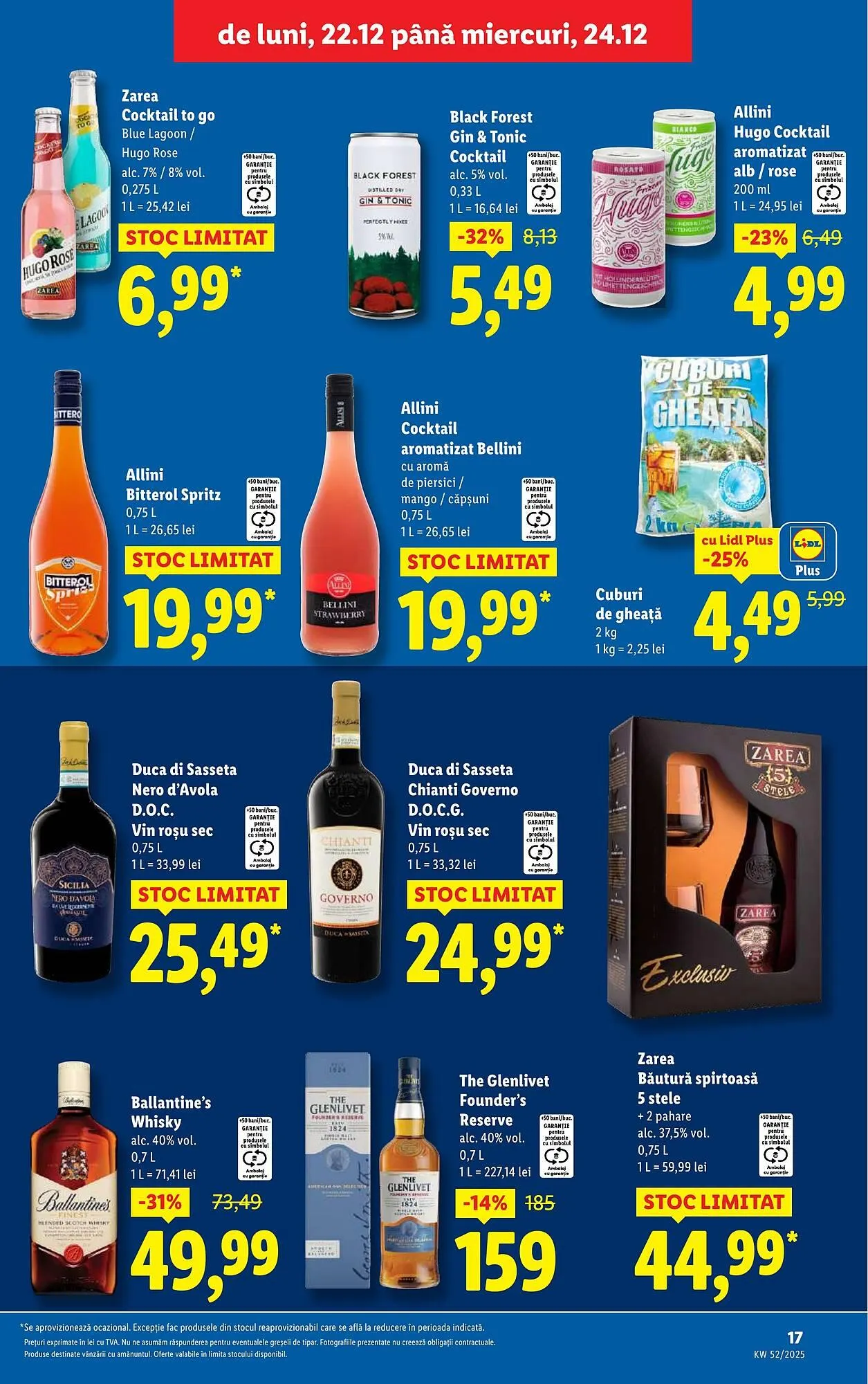Catalog Catalog Lidl de la 22 decembrie până la 24 decembrie 2025 - Revista Pagina 17