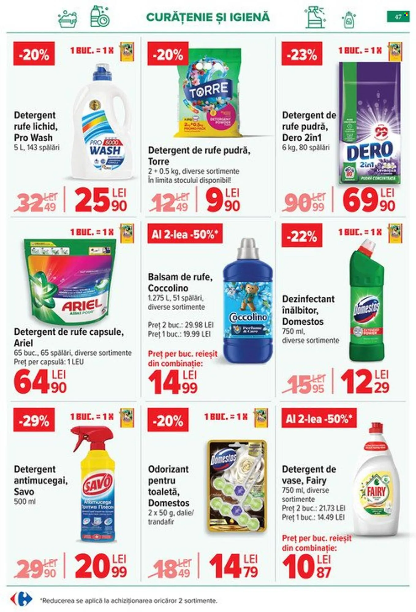 Catalog Catalog Carrefour de la 29 aprilie până la 5 mai 2026 - Revista Pagina 48