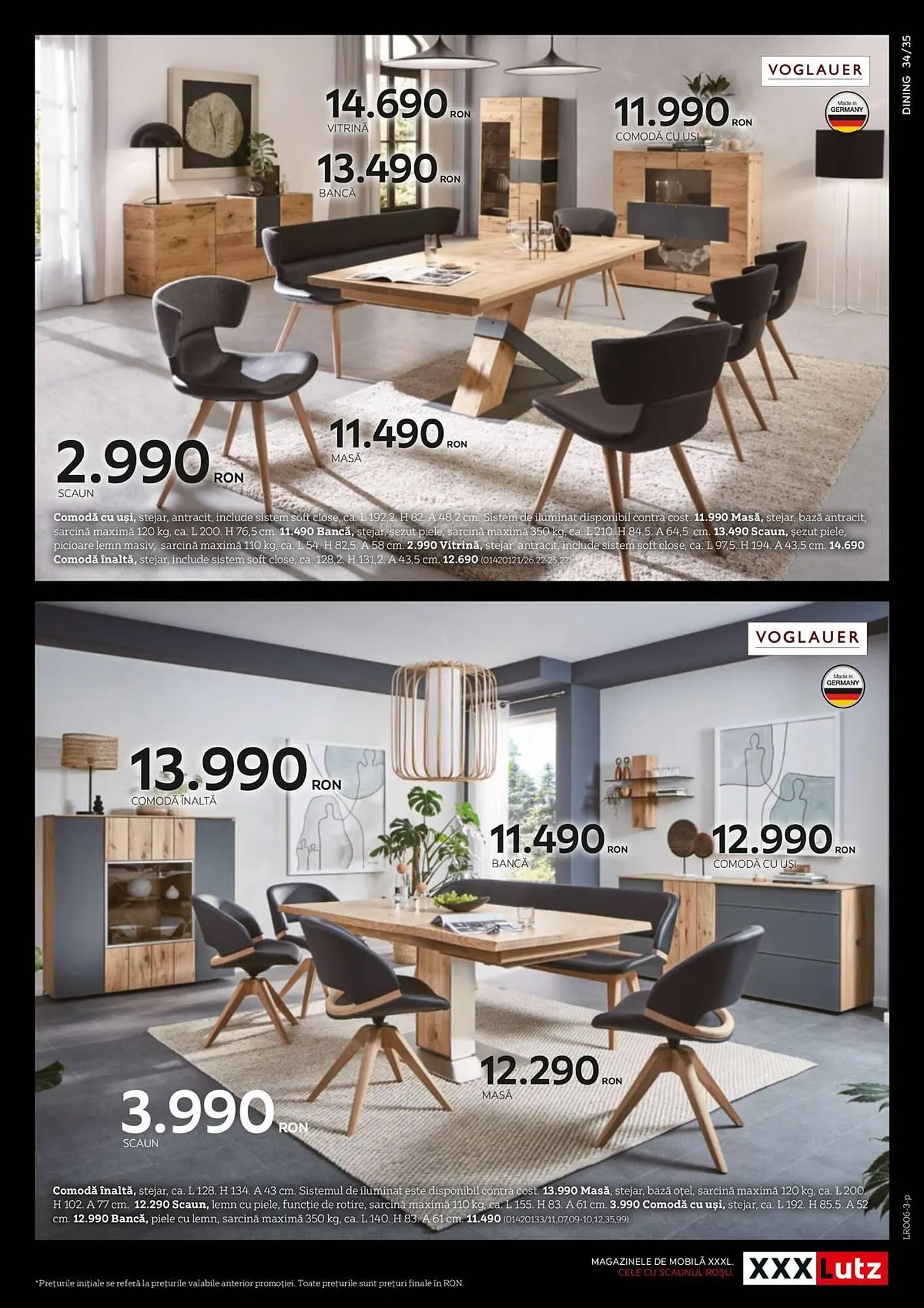 Catalog XXXLutz catalog de la 1 iunie până la 31 decembrie 2023 - Revista Pagina 35