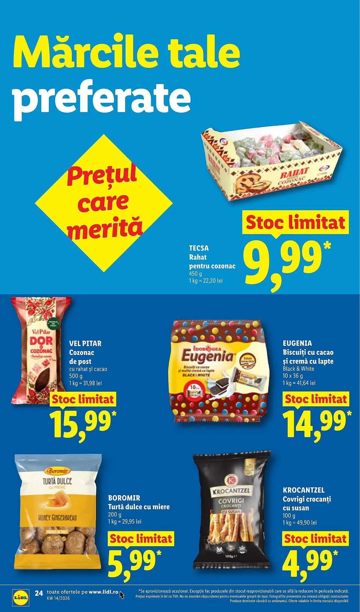 Catalog Catalog Lidl de la 30 martie până la 5 aprilie 2026 - Revista Pagina 24