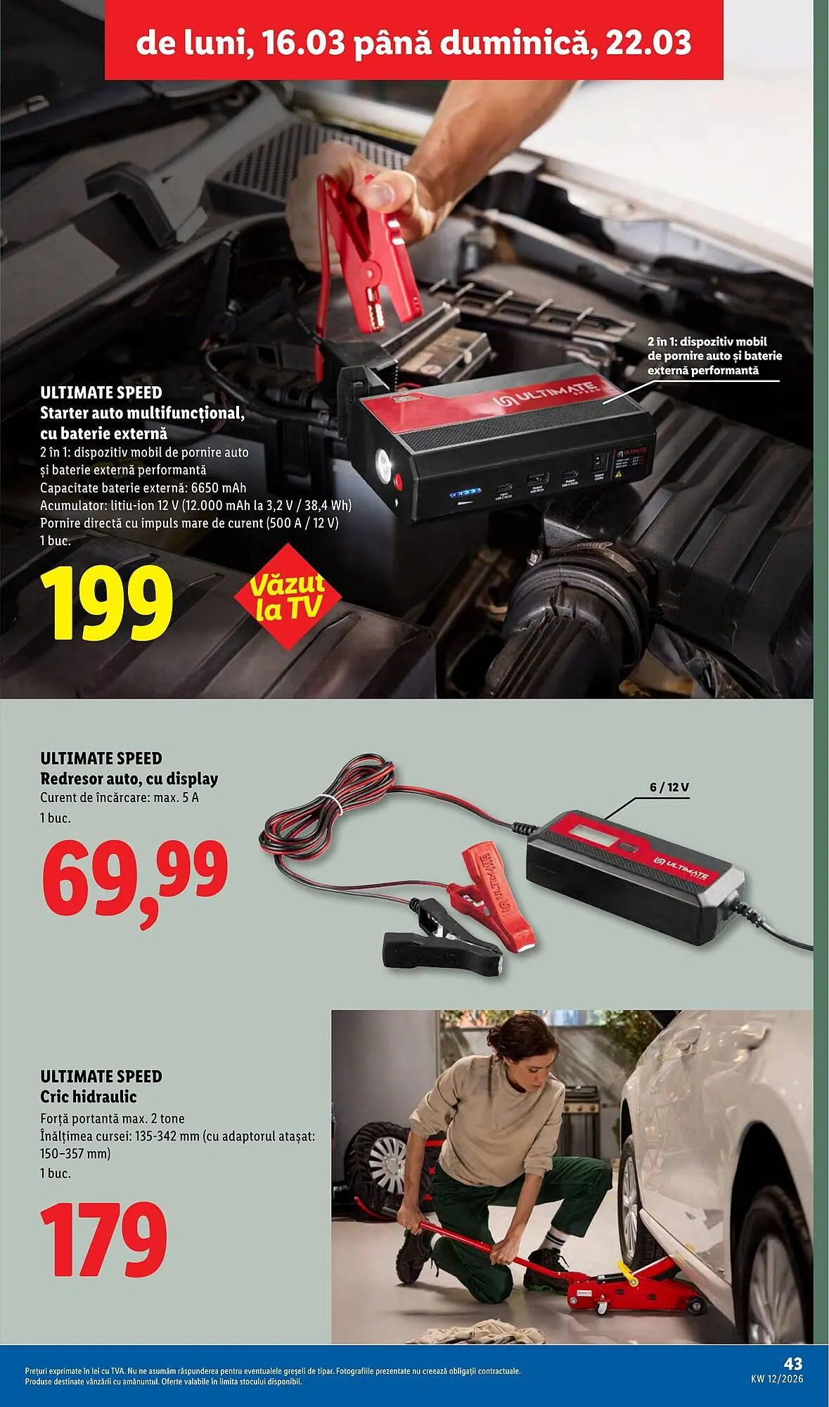 Catalog Catalog Lidl de la 16 martie până la 22 martie 2026 - Revista Pagina 43