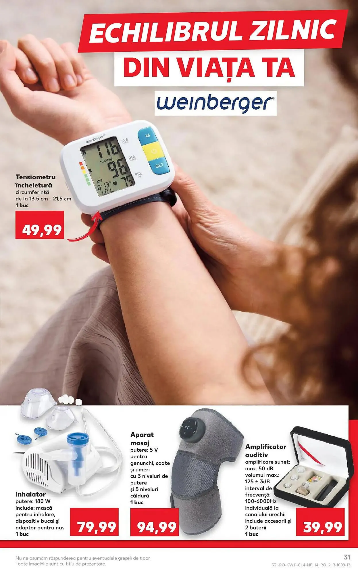 Catalog Catalog Kaufland de la 11 martie până la 17 martie 2026 - Revista Pagina 31