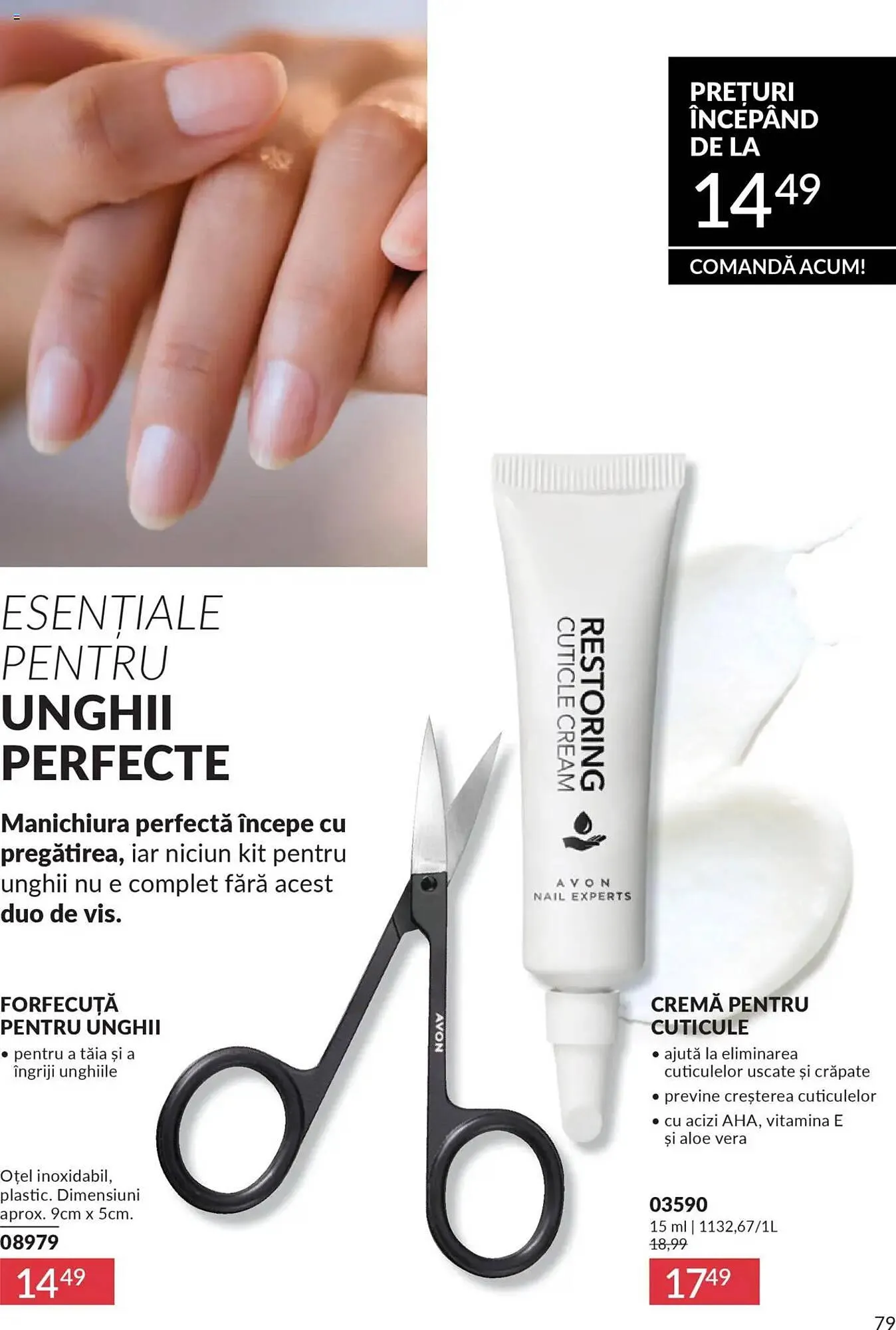 Catalog Catalog Avon de la 30 septembrie până la 31 octombrie 2025 - Revista Pagina 81