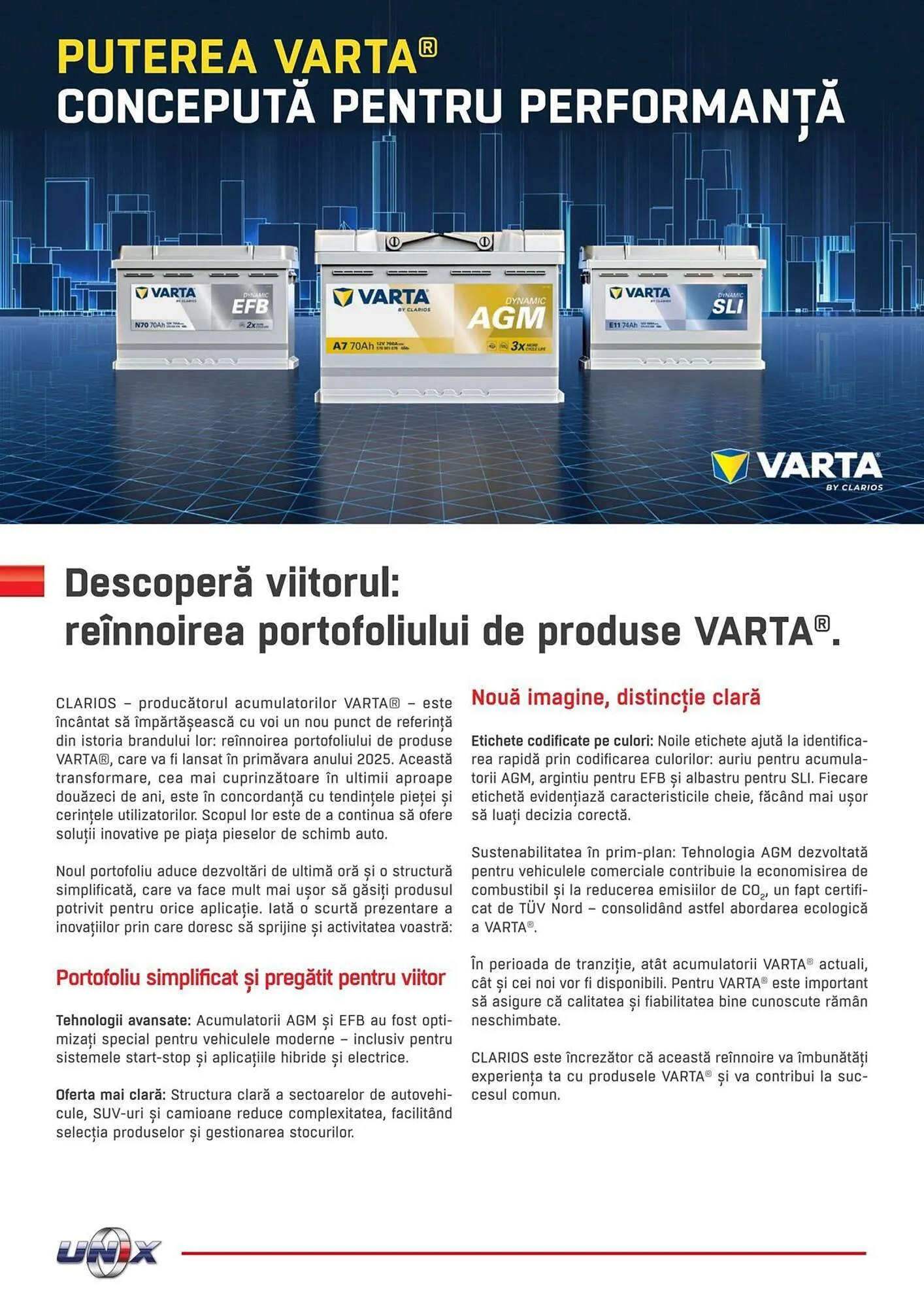 Catalog Catalog UNIX Auto de la 1 mai până la 31 mai 2025 - Revista Pagina 26