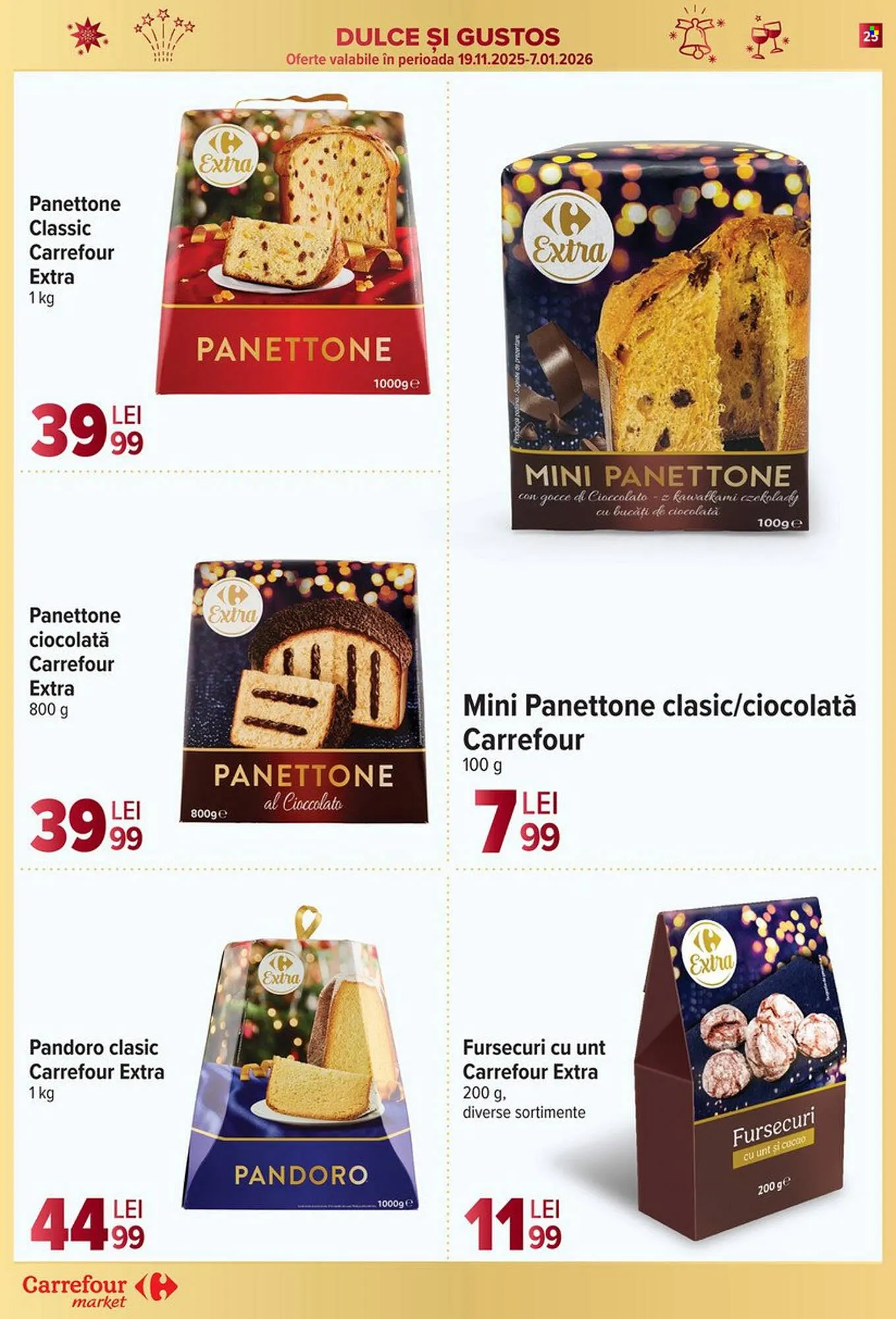 Catalog Catalog Carrefour Market de la 17 decembrie până la 26 decembrie 2025 - Revista Pagina 25