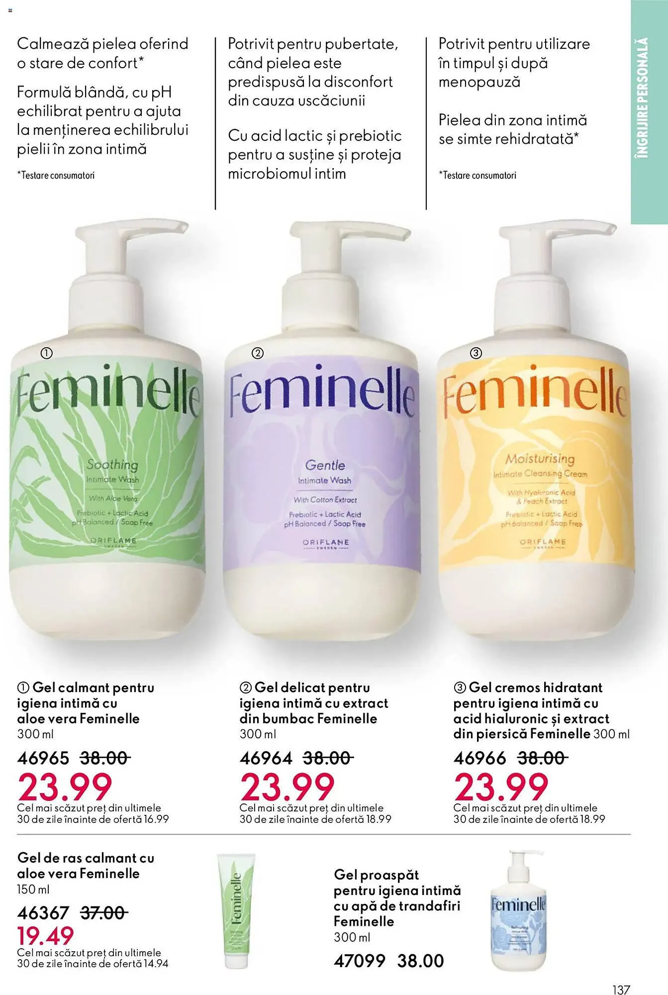Catalog Catalog Oriflame de la 2 decembrie până la 23 decembrie 2025 - Revista Pagina 137