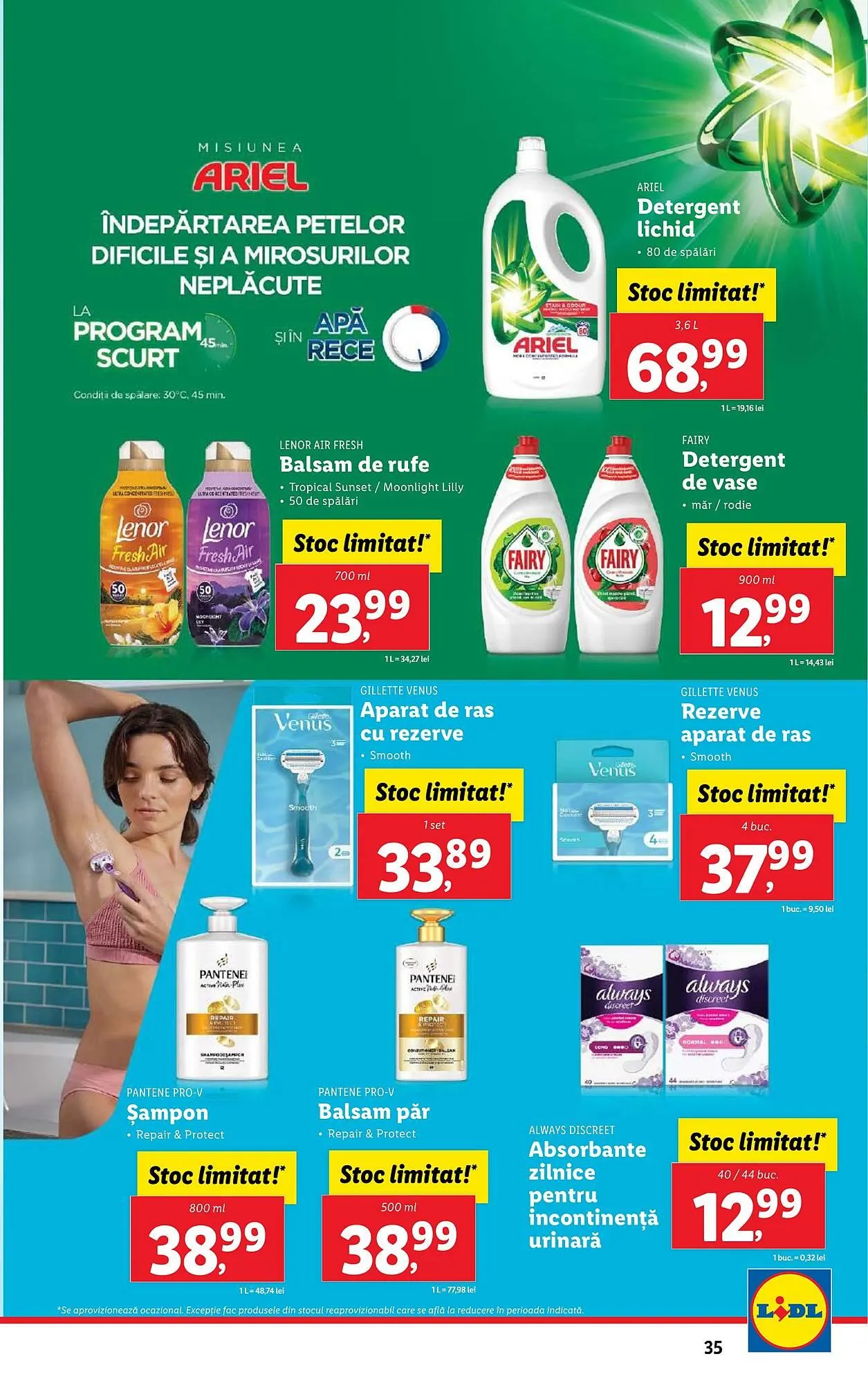 Catalog Catalog Lidl de la 14 aprilie până la 19 aprilie 2025 - Revista Pagina 35