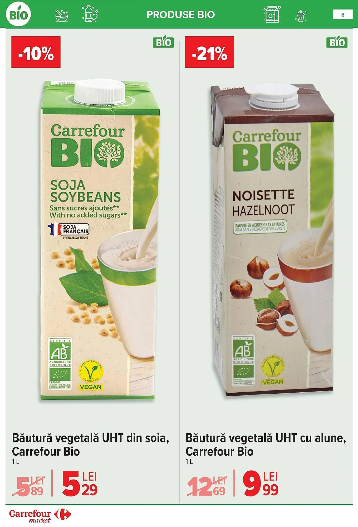 Catalog Catalog Carrefour Market de la 25 februarie până la 8 martie 2026 - Revista Pagina 9