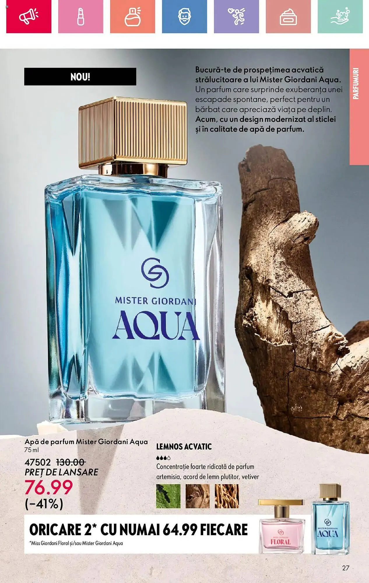 Catalog Catalog Oriflame de la 2 martie până la 22 martie 2025 - Revista Pagina 27