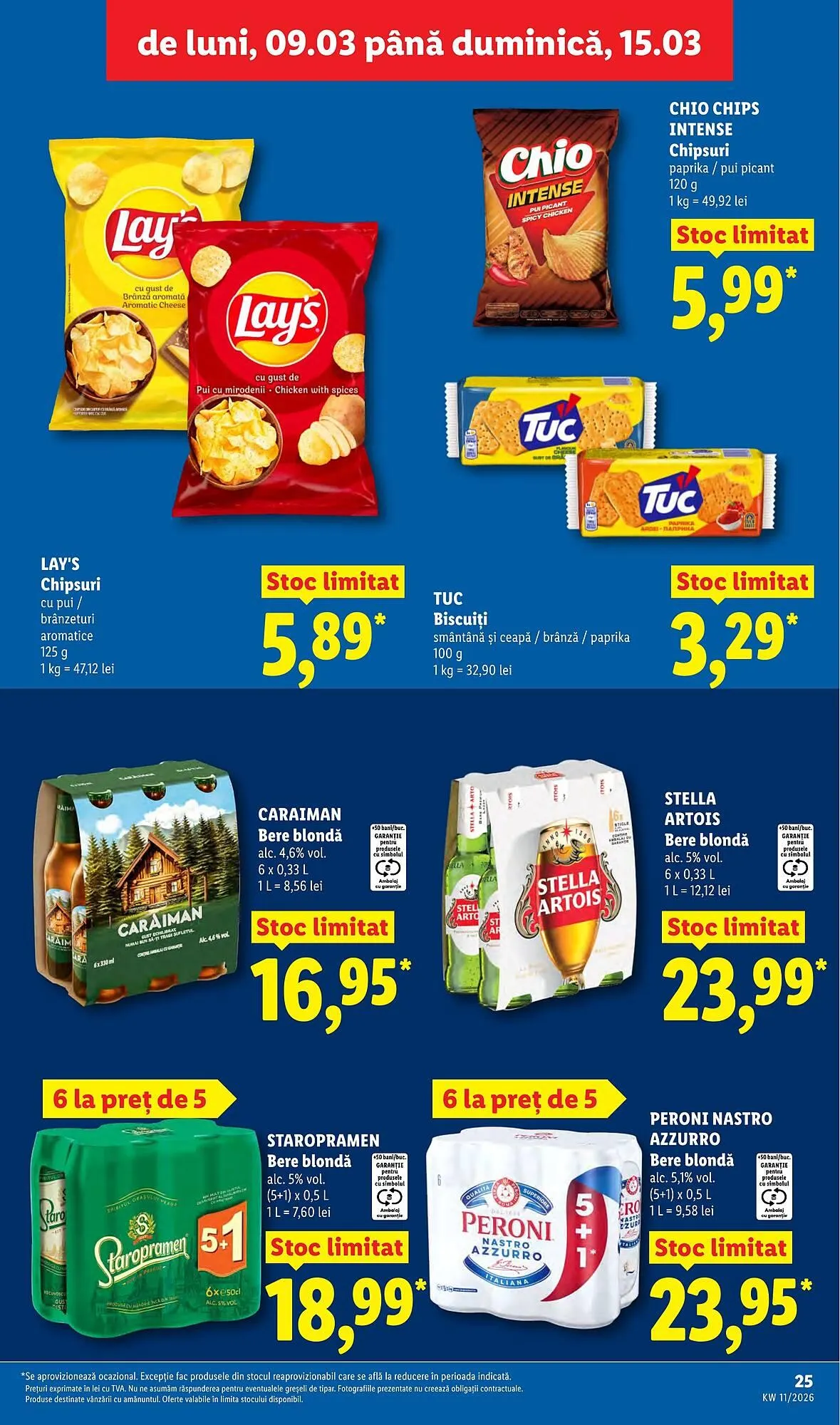 Catalog Catalog Lidl de la 9 martie până la 15 martie 2026 - Revista Pagina 25