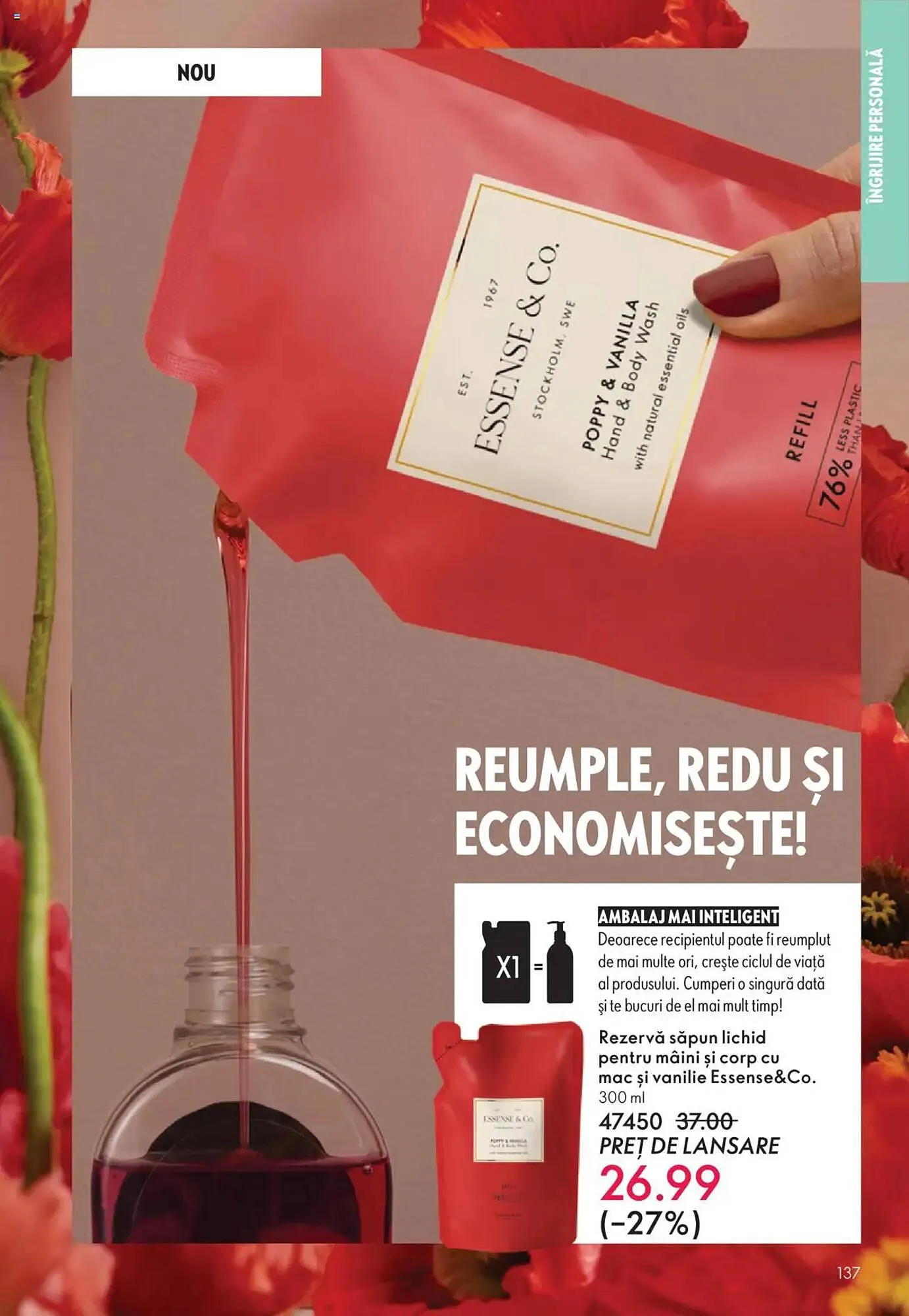 Catalog Catalog Oriflame de la 11 noiembrie până la 2 decembrie 2025 - Revista Pagina 137