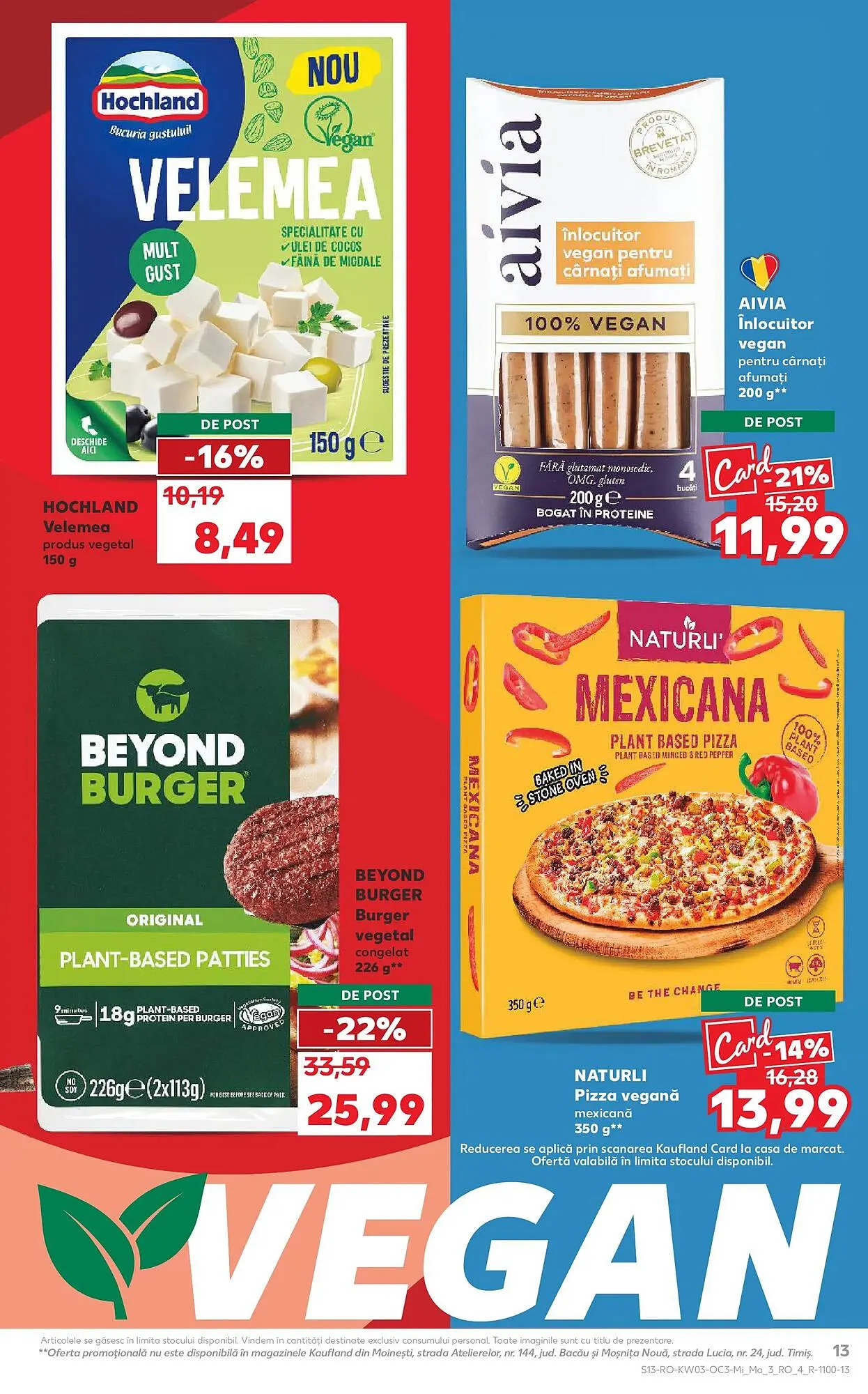 Catalog Catalog Kaufland de la 14 ianuarie până la 20 ianuarie 2026 - Revista Pagina 13