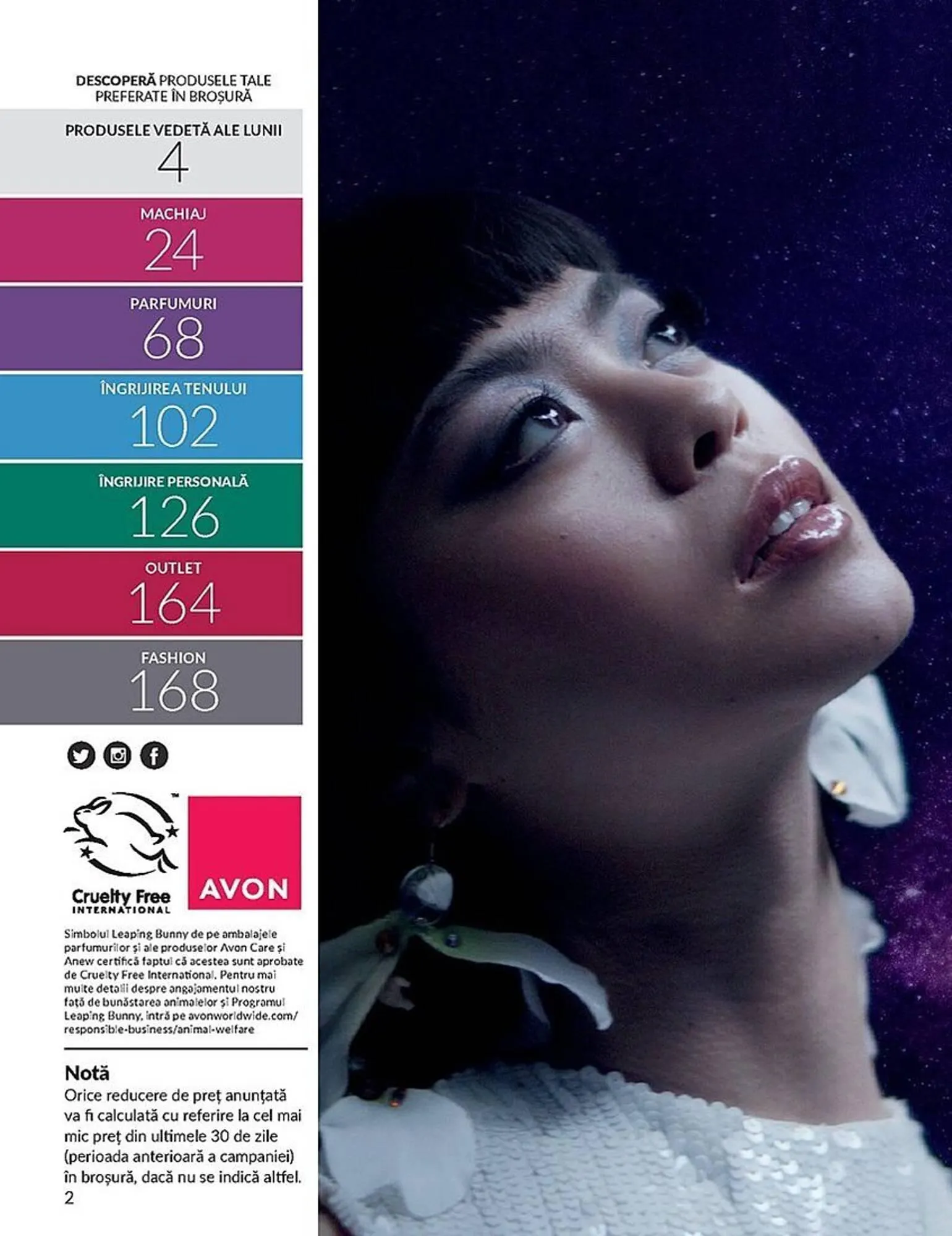 Catalog Avon catalog de la 1 septembrie până la 30 septembrie 2023 - Revista Pagina 2