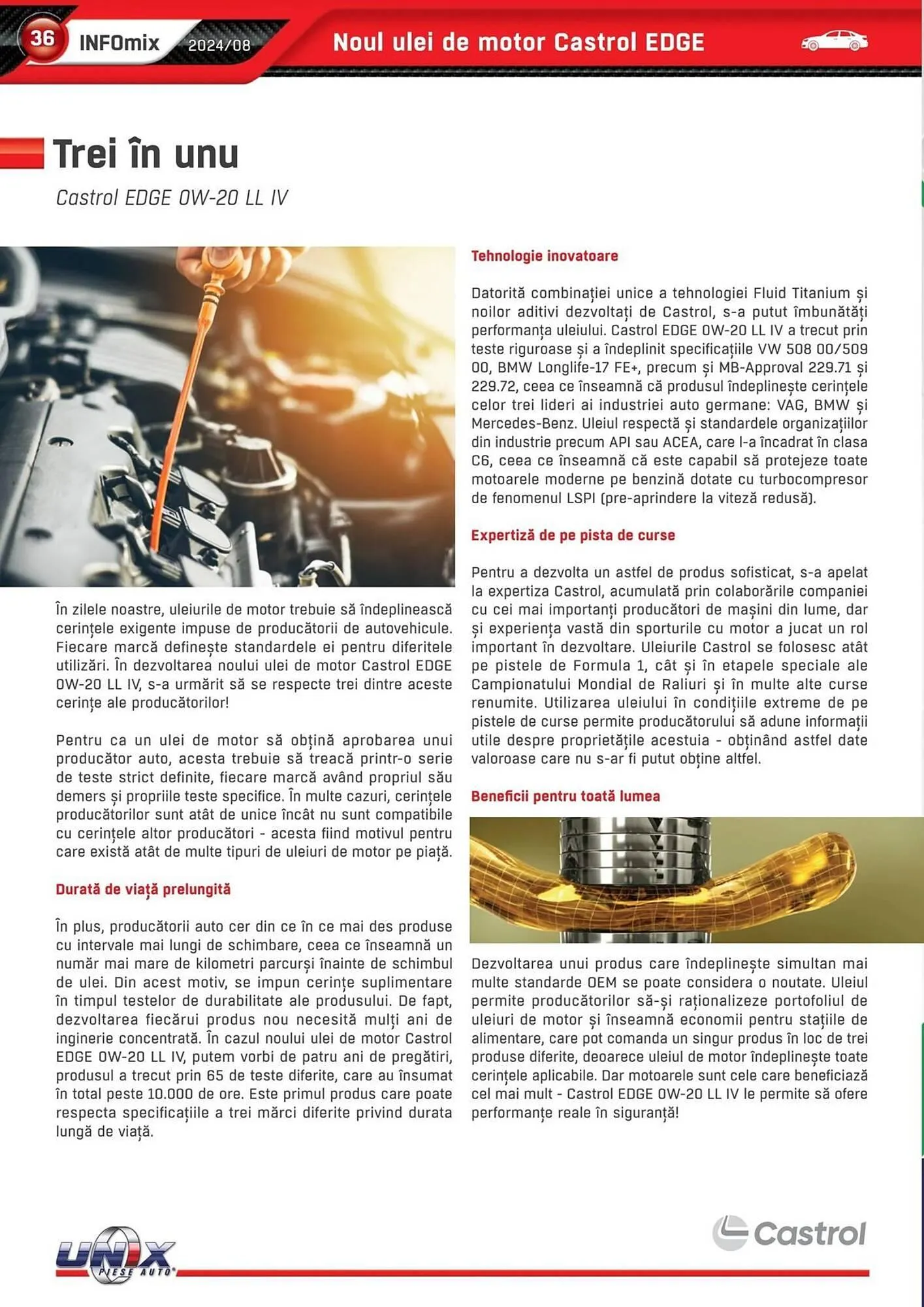 Catalog Catalog UNIX Auto de la 12 august până la 31 august 2024 - Revista Pagina 36