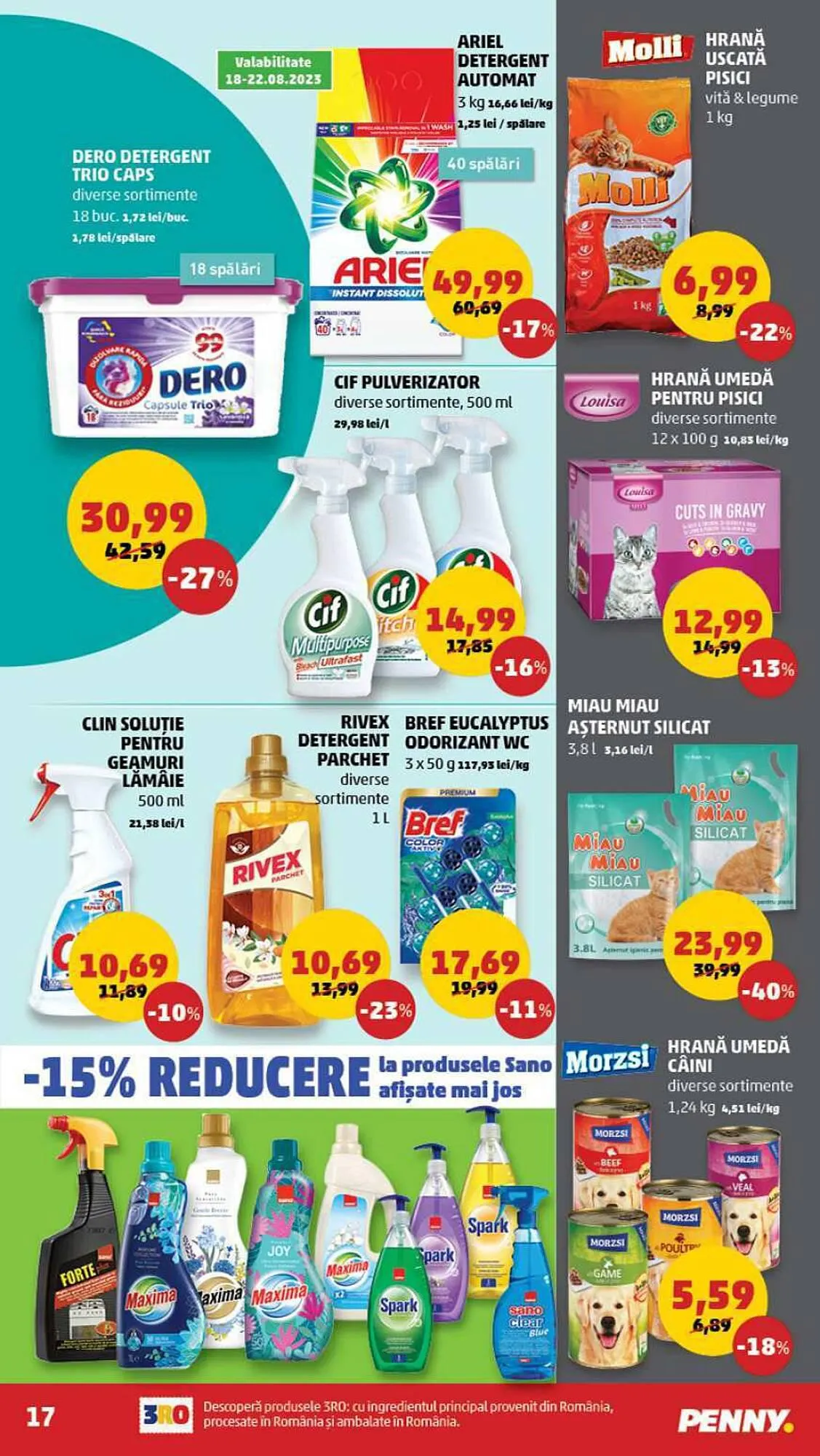 Catalog Penny catalog de la 16 august până la 22 august 2023 - Revista Pagina 17
