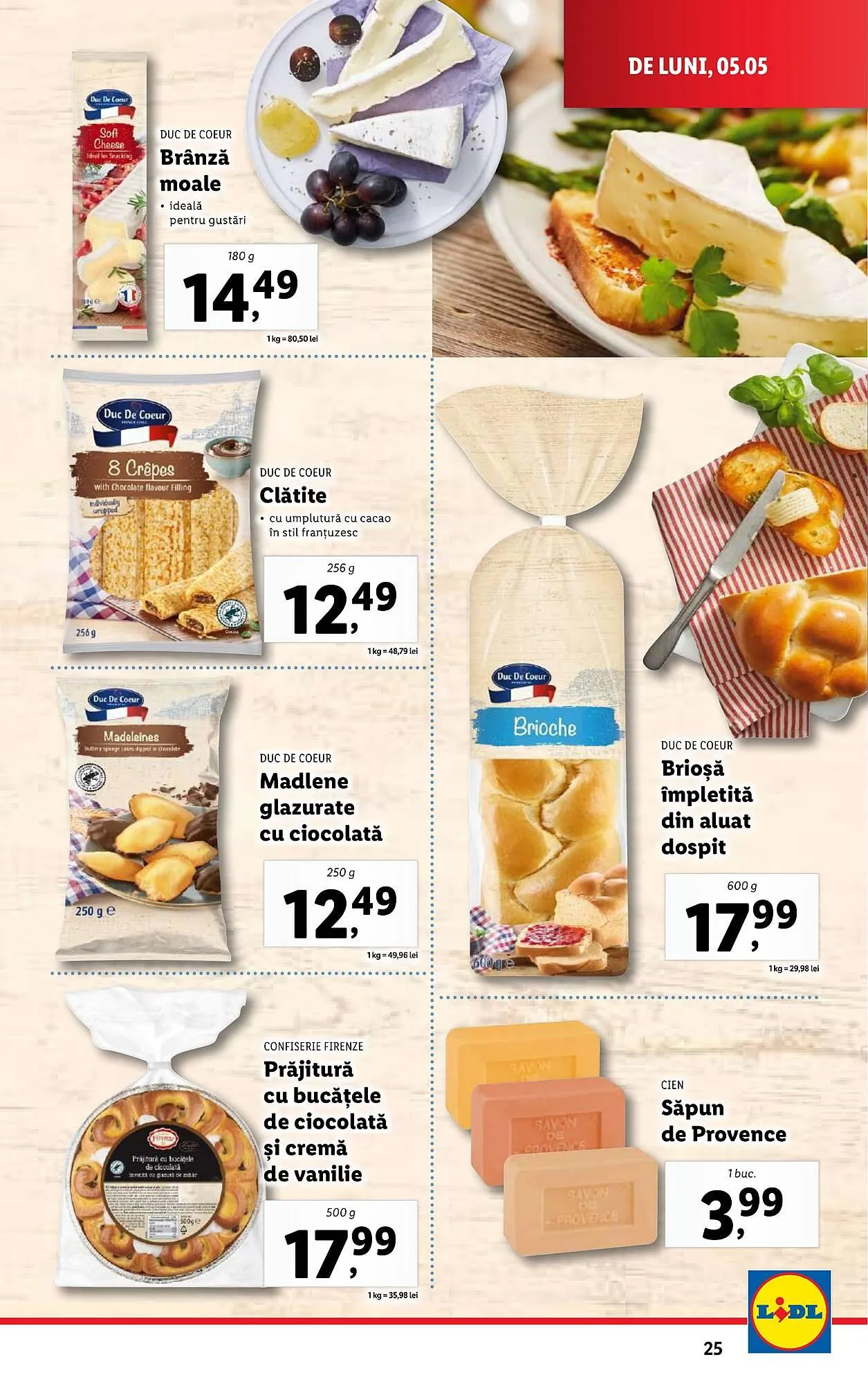 Catalog Catalog Lidl de la 5 mai până la 11 mai 2025 - Revista Pagina 25