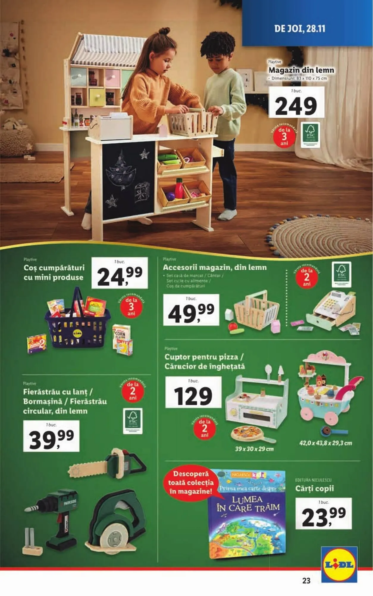 Catalog Catalog Lidl de la 25 noiembrie până la 1 decembrie 2024 - Revista Pagina 23