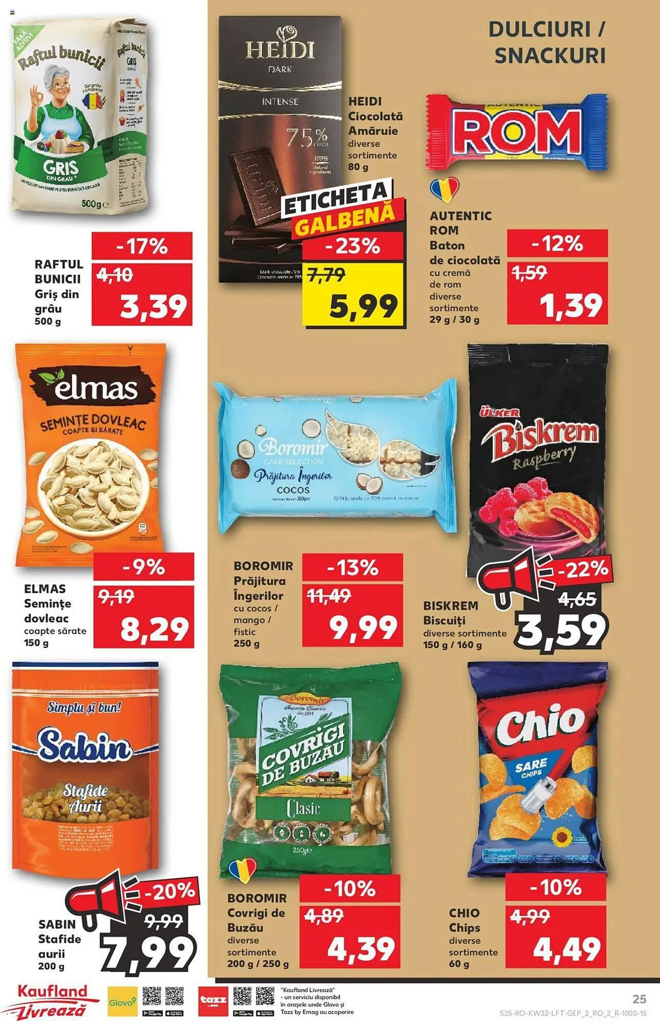 Catalog Kaufland catalog de la 9 august până la 15 august 2023 - Revista Pagina 25