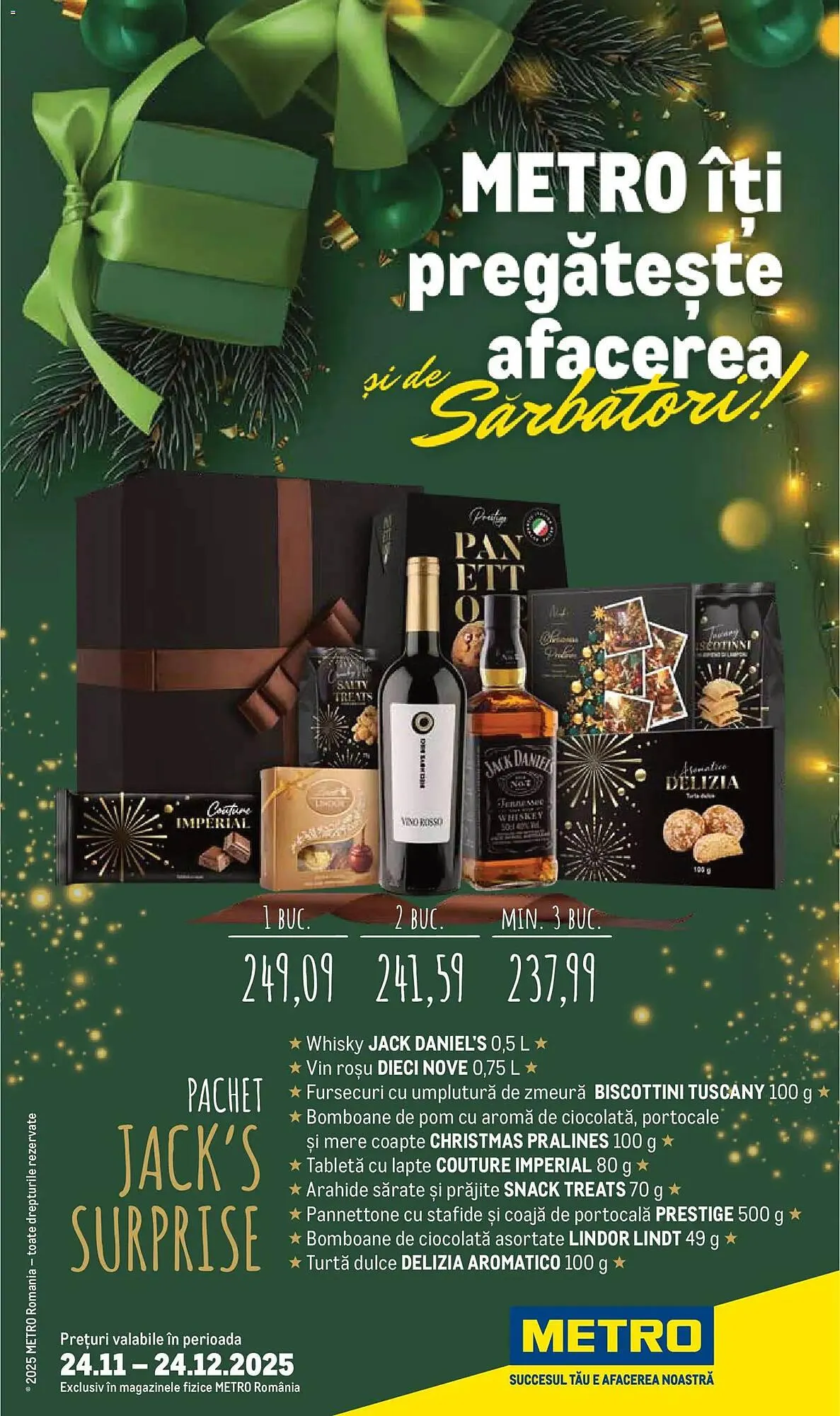 Catalog Catalog Metro de la 23 noiembrie până la 24 decembrie 2025 - Revista Pagina 1