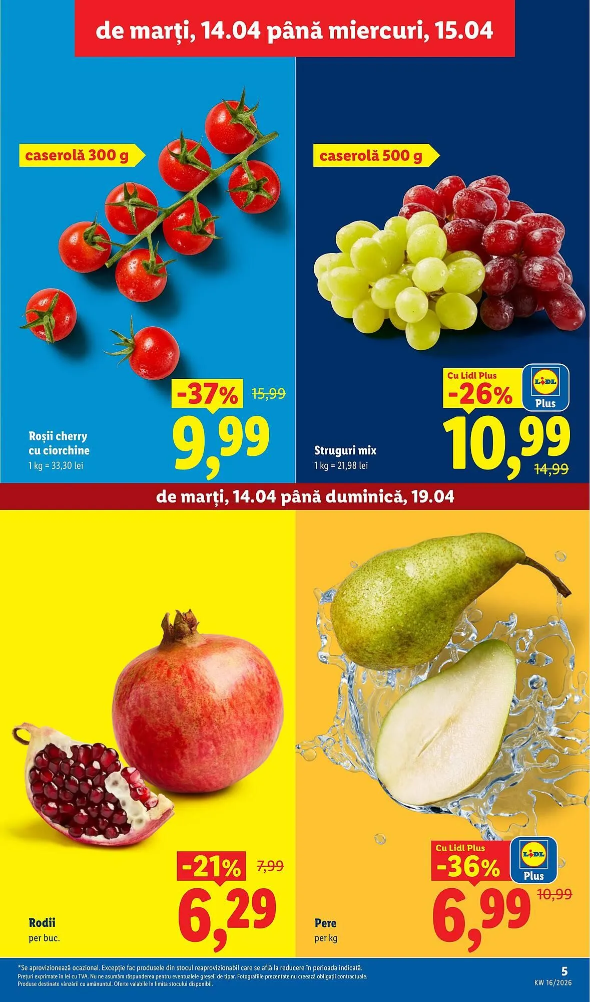 Catalog Catalog Lidl de la 14 aprilie până la 19 aprilie 2026 - Revista Pagina 5