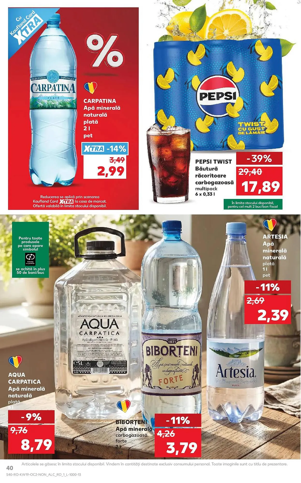 Catalog Catalog Kaufland de la 6 mai până la 12 mai 2026 - Revista Pagina 40