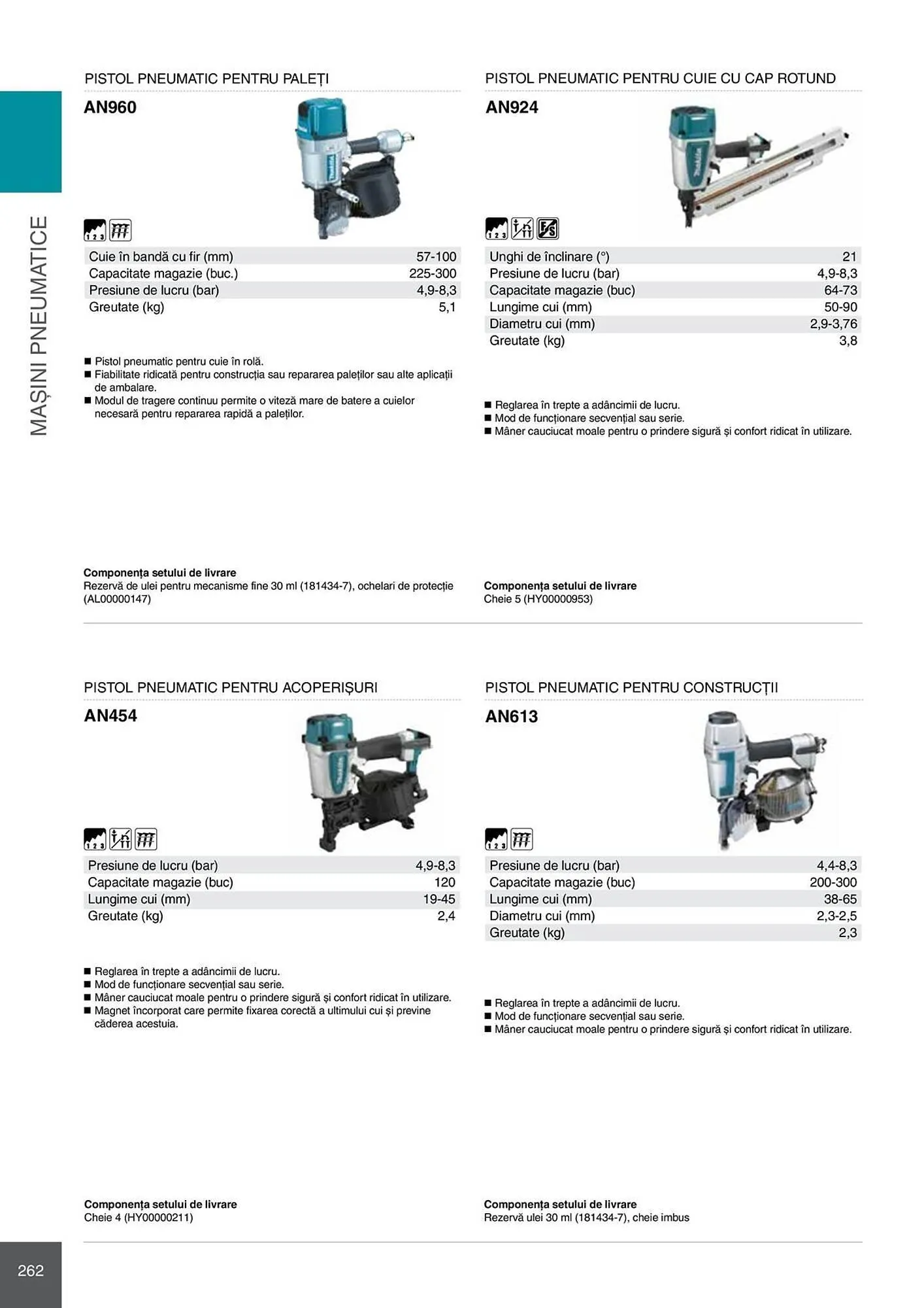 Catalog Catalog Makita de la 28 aprilie până la 31 decembrie 2026 - Revista Pagina 262