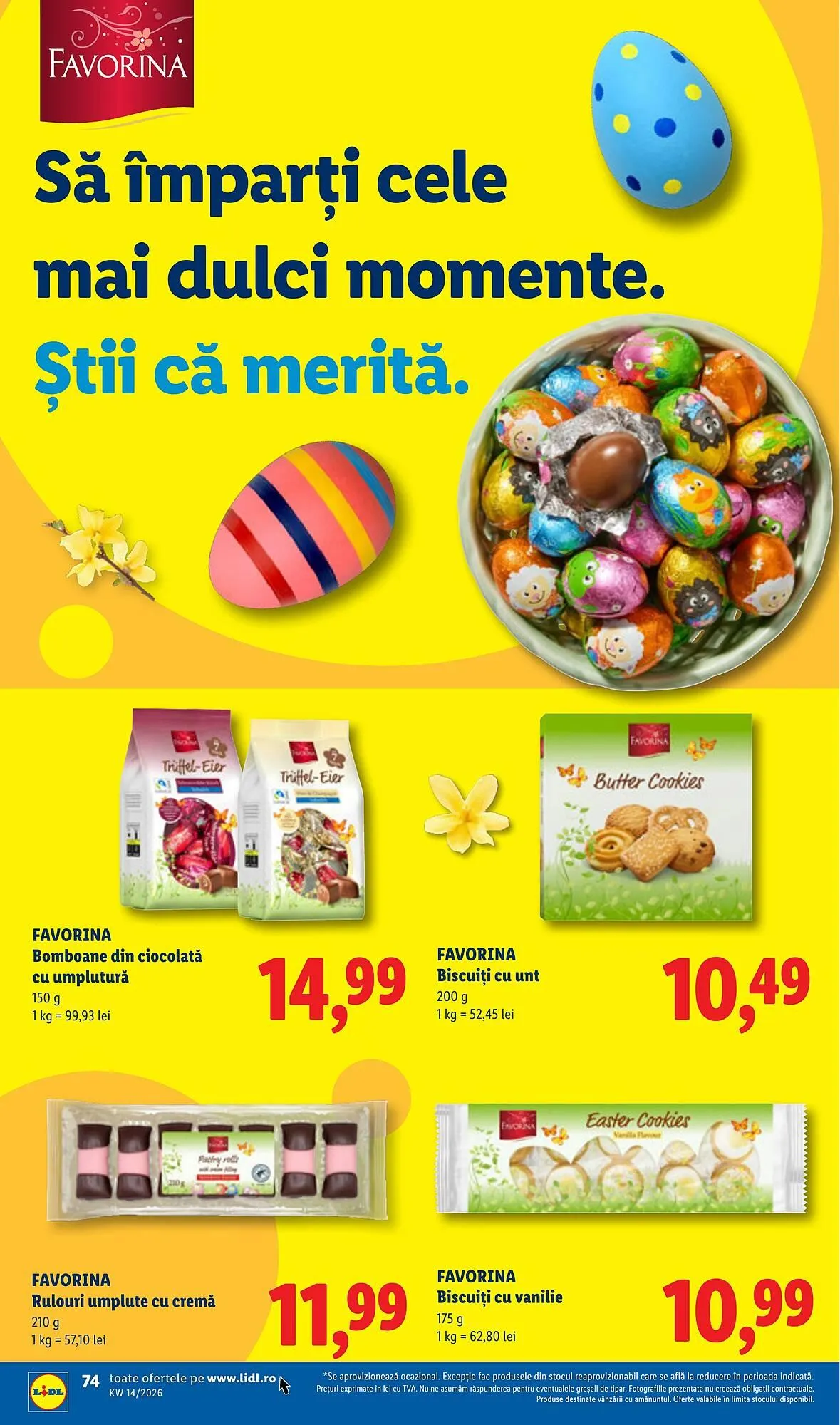 Catalog Catalog Lidl de la 30 martie până la 5 aprilie 2026 - Revista Pagina 74