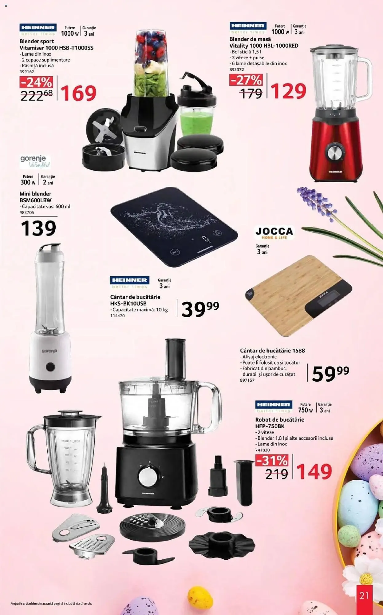 Catalog Catalog Selgros de la 19 martie până la 11 aprilie 2026 - Revista Pagina 21