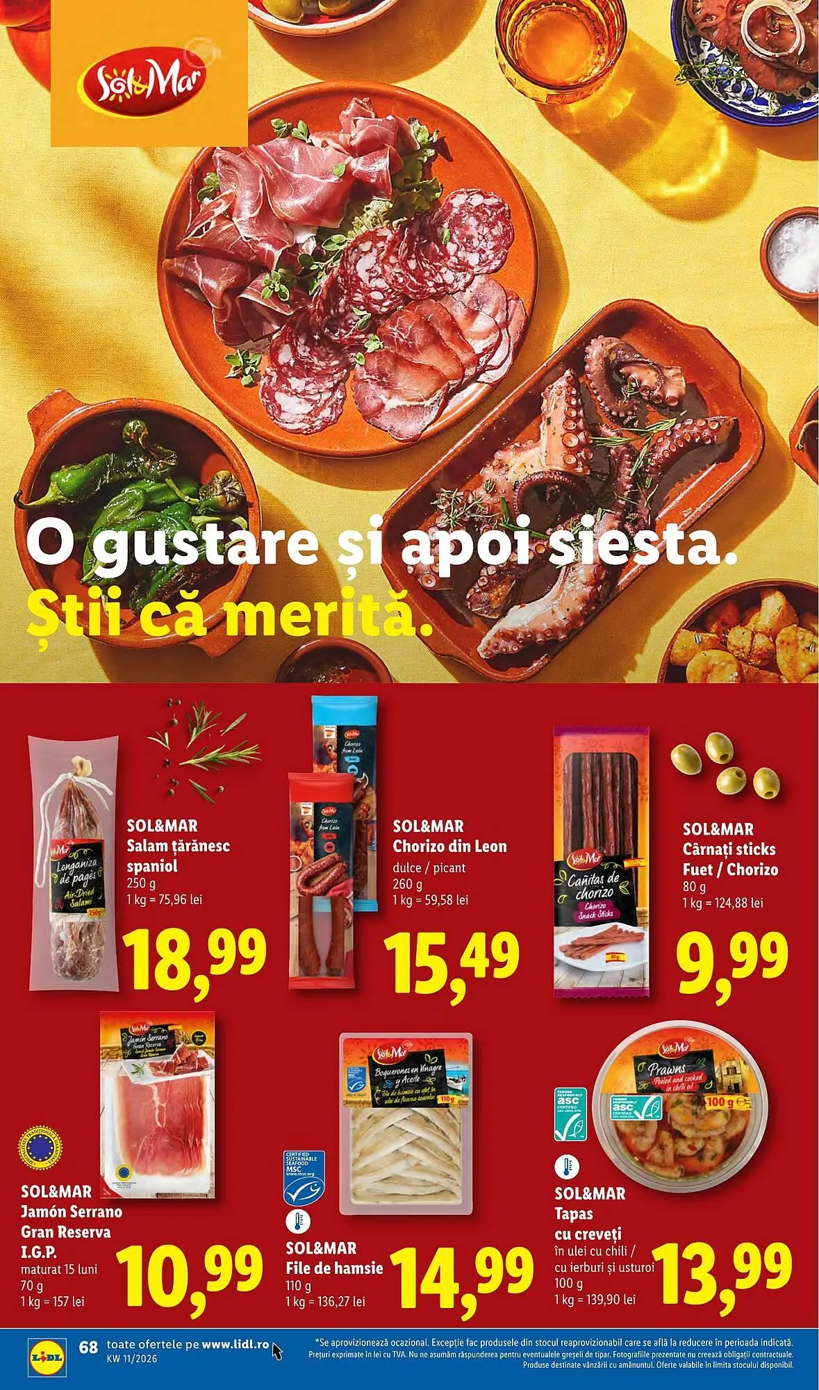 Catalog Catalog Lidl de la 9 martie până la 15 martie 2026 - Revista Pagina 68