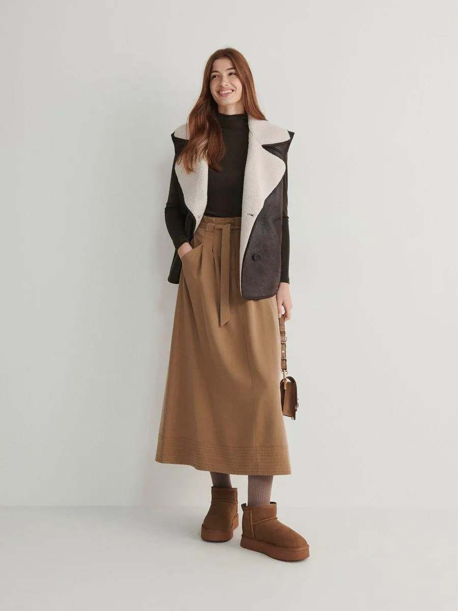 Tricou din jerseu, cu mânecă lungă