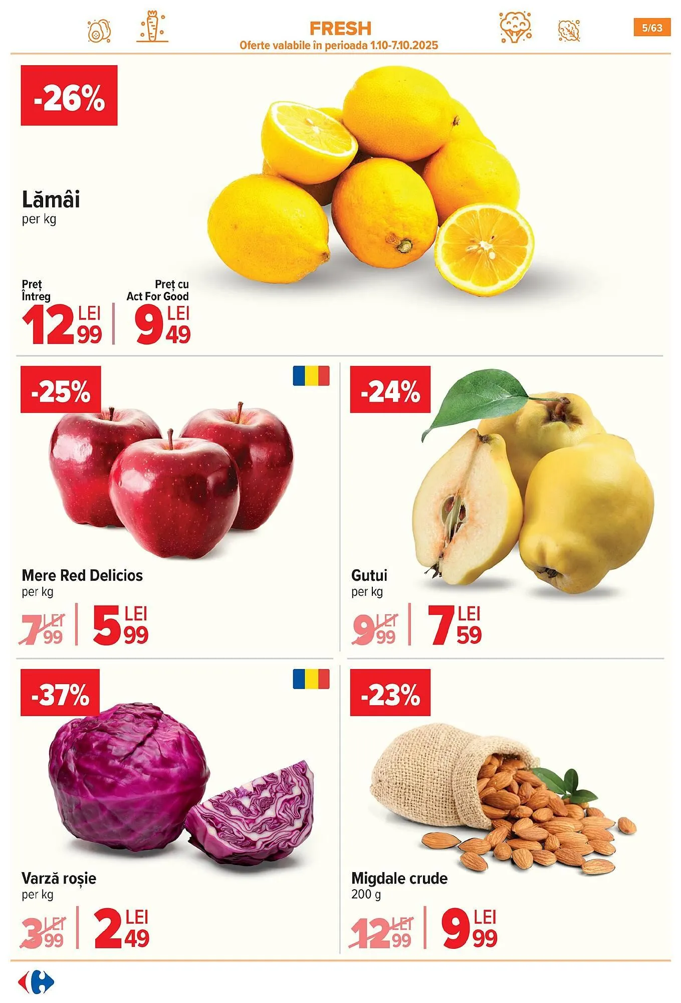 Catalog Catalog Carrefour de la 1 octombrie până la 14 octombrie 2025 - Revista Pagina 6