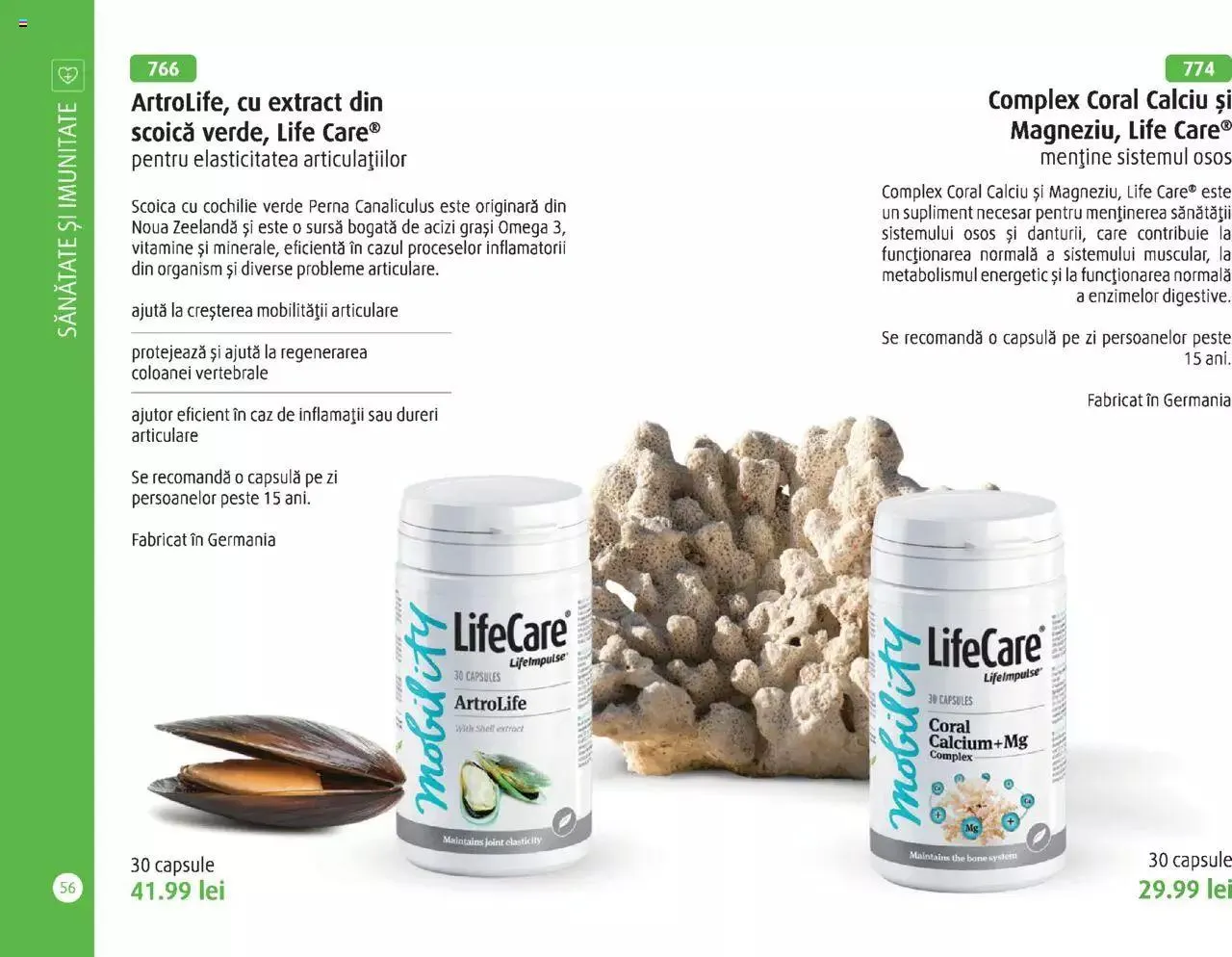 Catalog Catalog Life Care primavara-vara 2023 de la 1 martie până la 31 decembrie 2023 - Revista Pagina 58