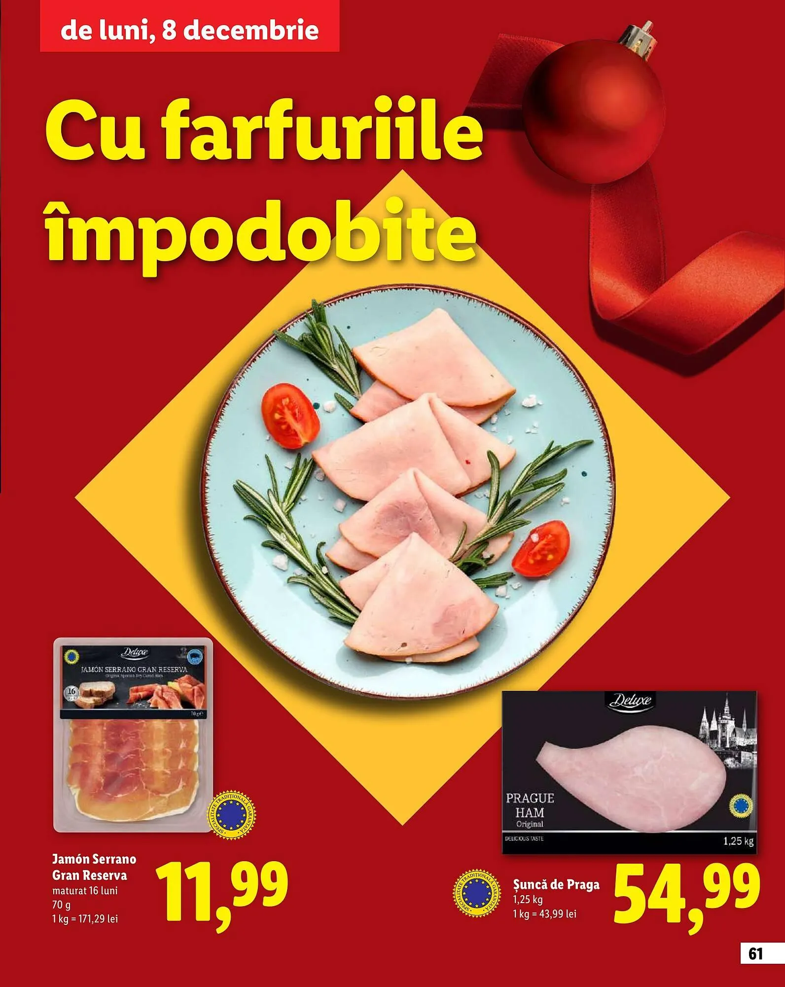 Catalog Catalog Lidl de la 15 octombrie până la 31 decembrie 2025 - Revista Pagina 61