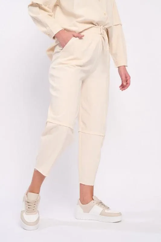 Manche Paris - Pantaloni dama cu buzunare