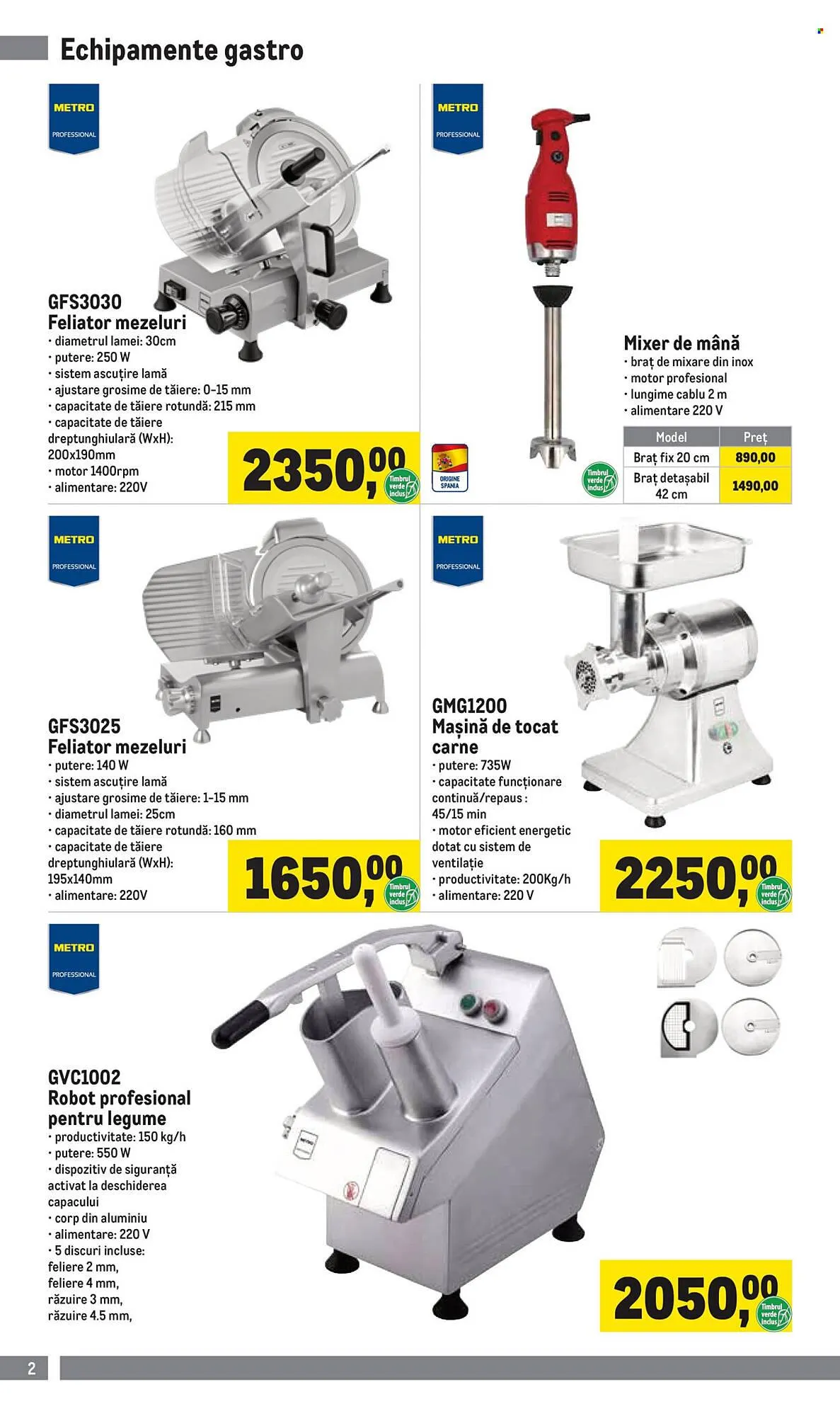 Catalog Catalog Metro de la 5 ianuarie până la 31 martie 2026 - Revista Pagina 2