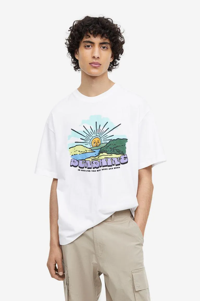 Loose Fit Printed T-shirt