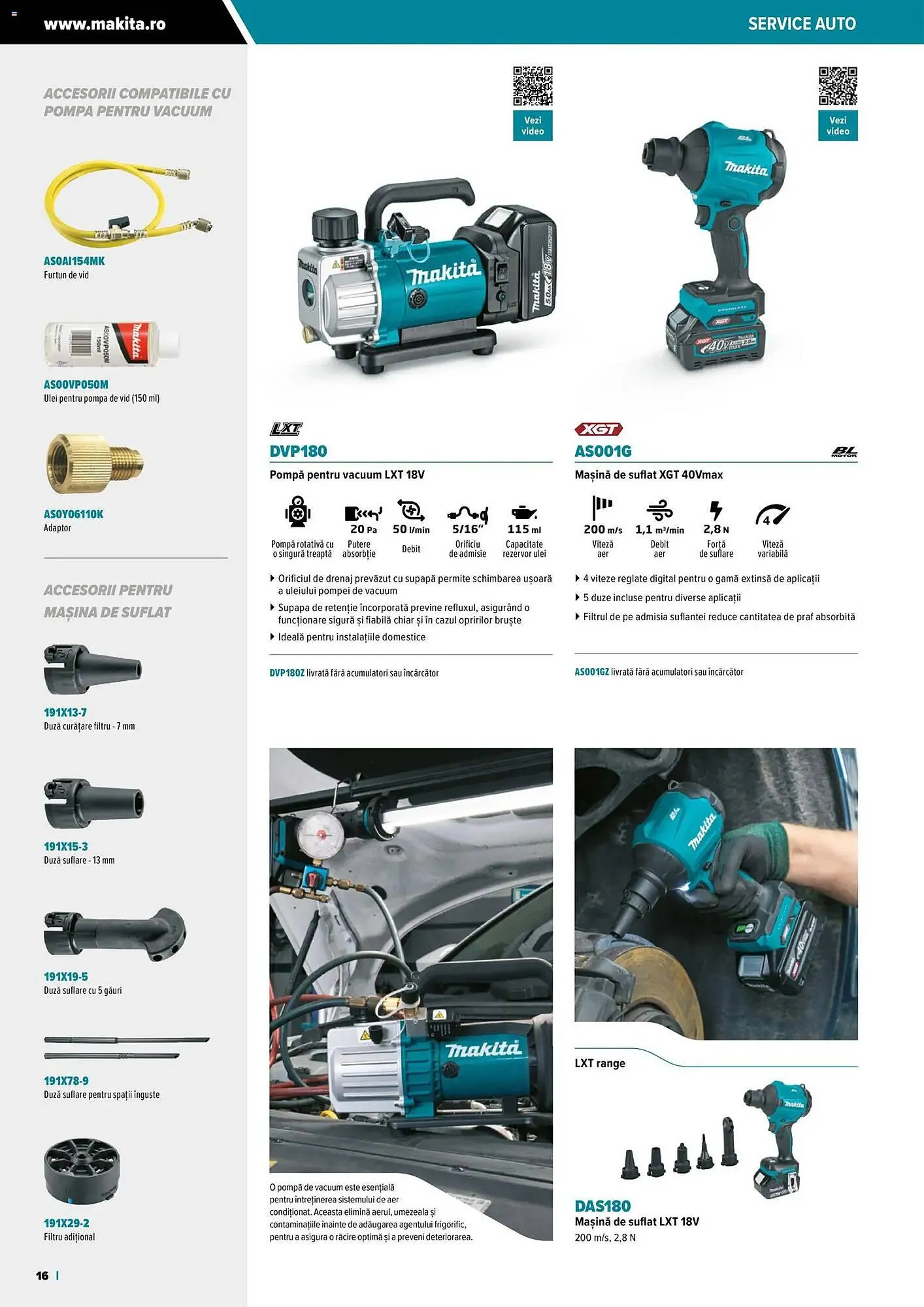 Catalog Catalog Makita de la 22 octombrie până la 30 noiembrie 2026 - Revista Pagina 16