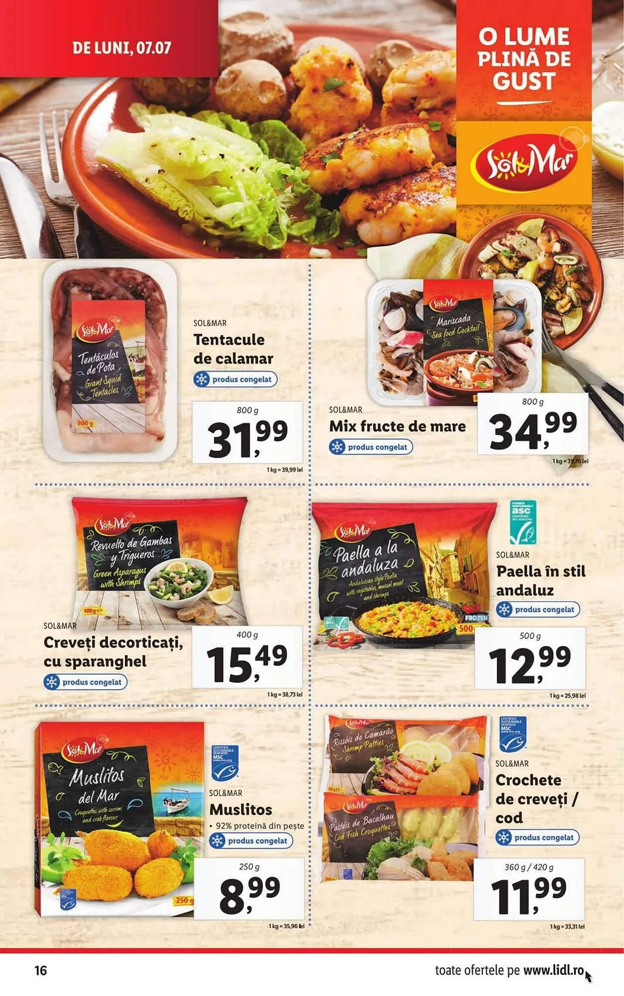 Catalog Catalog Lidl de la 7 iulie până la 13 iulie 2025 - Revista Pagina 16