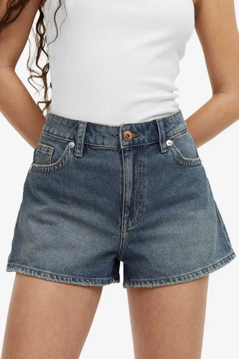 Pantaloni scurți din denim