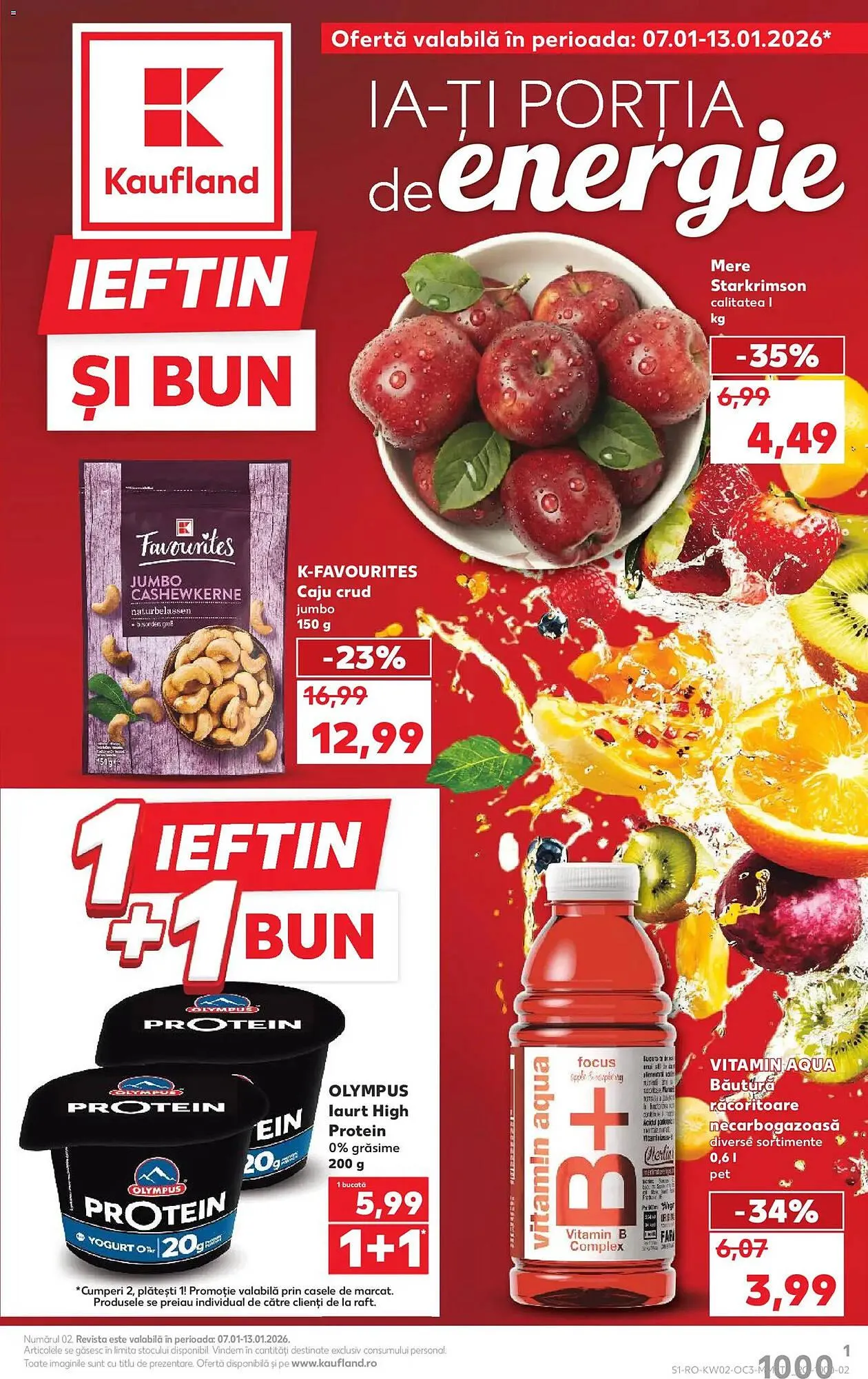 Catalog Catalog Kaufland de la 6 ianuarie până la 13 ianuarie 2026 - Revista Pagina 1
