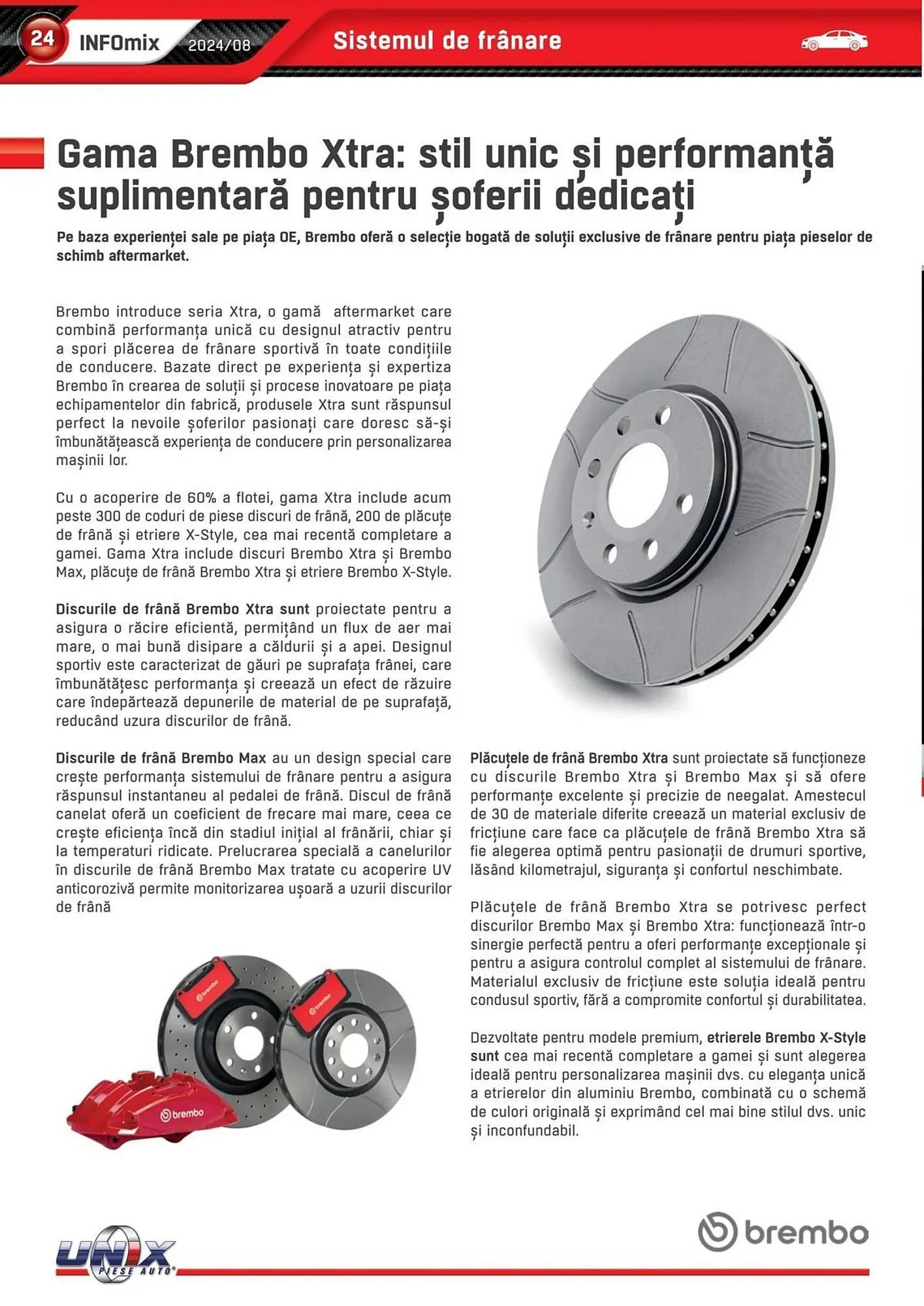 Catalog Catalog UNIX Auto de la 12 august până la 31 august 2024 - Revista Pagina 24