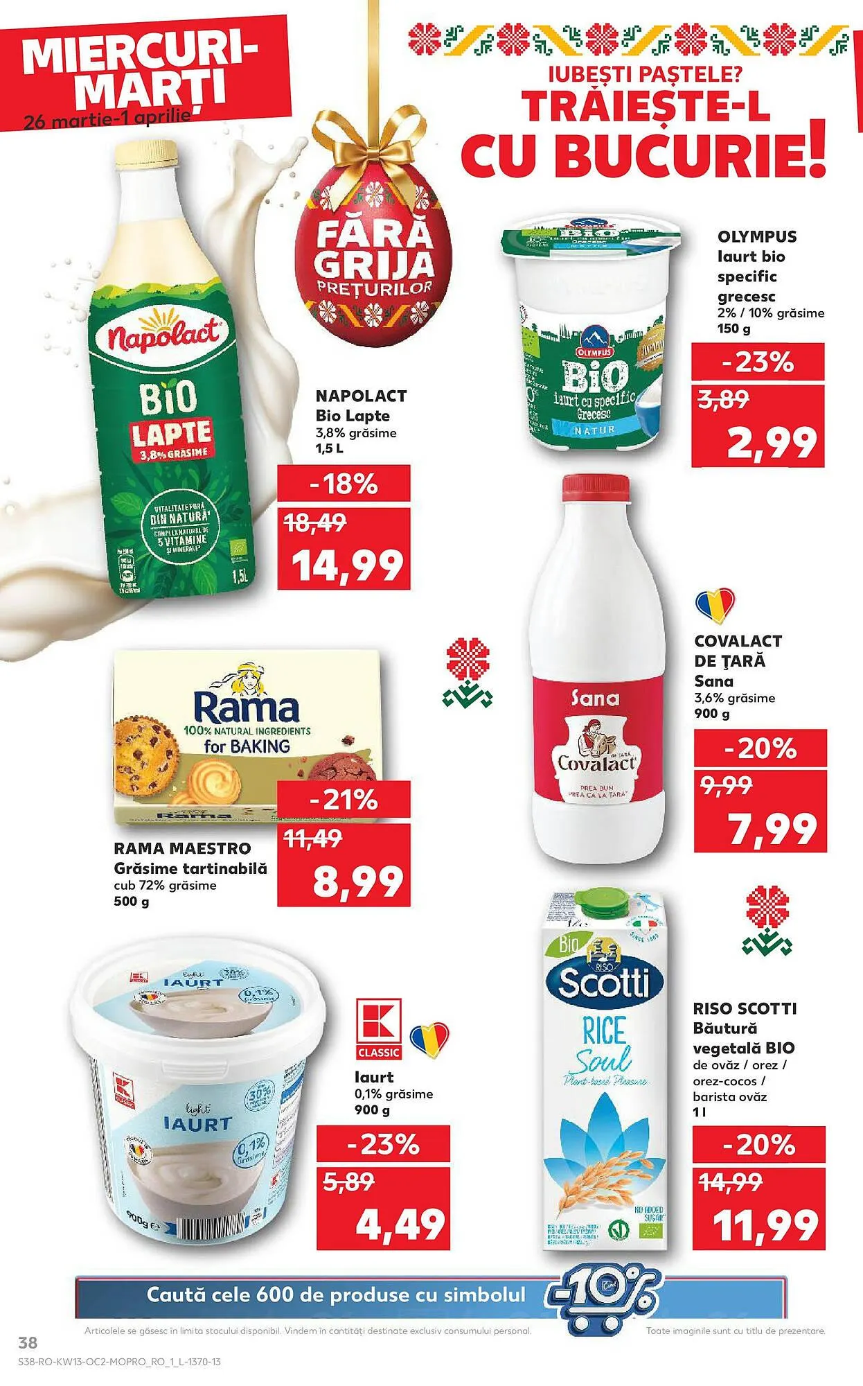 Catalog Catalog Kaufland de la 25 martie până la 30 martie 2025 - Revista Pagina 38