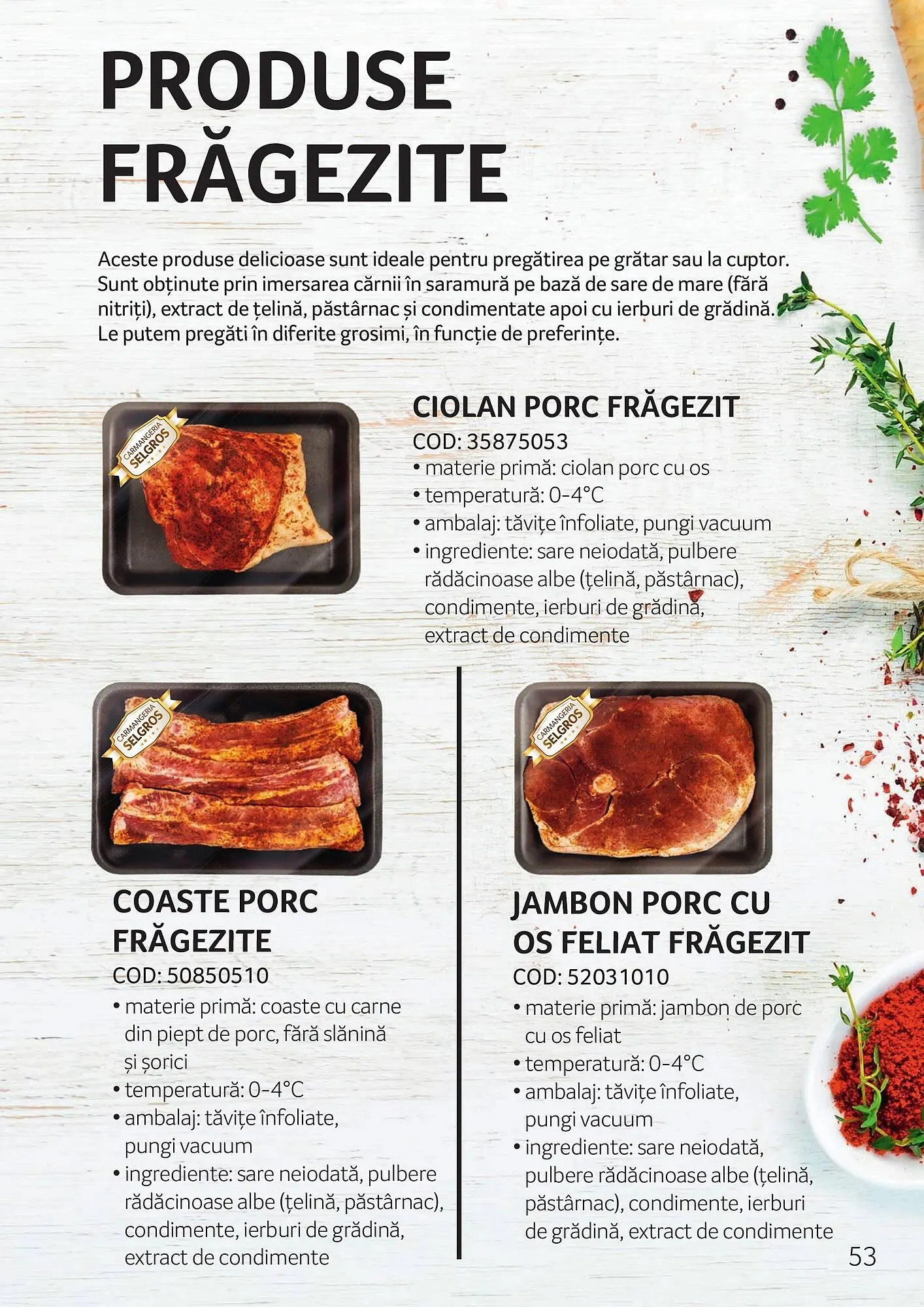 Catalog Catalog Selgros de la 3 octombrie până la 30 noiembrie 2025 - Revista Pagina 53