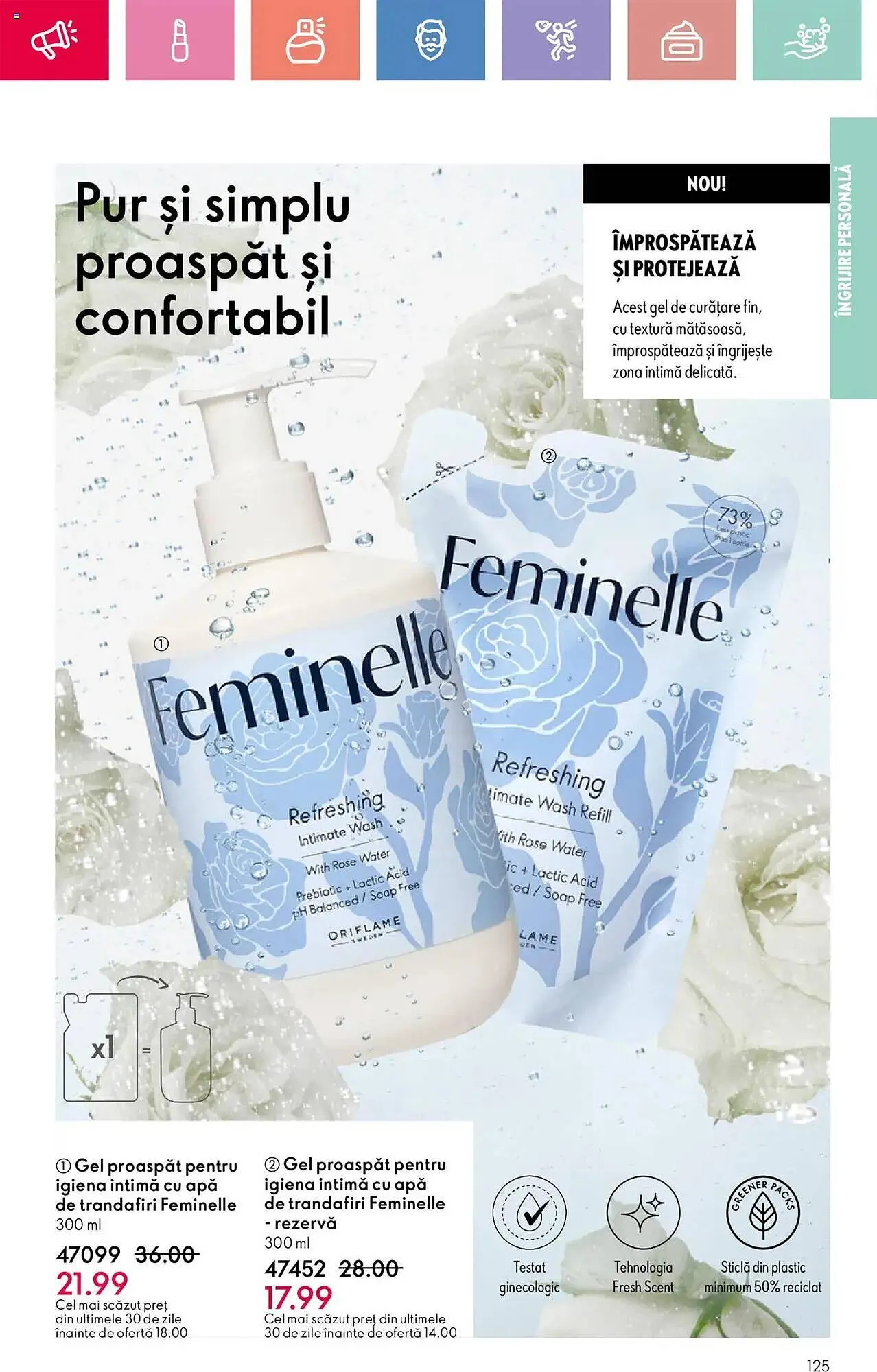 Catalog Catalog Oriflame de la 13 aprilie până la 3 mai 2025 - Revista Pagina 125