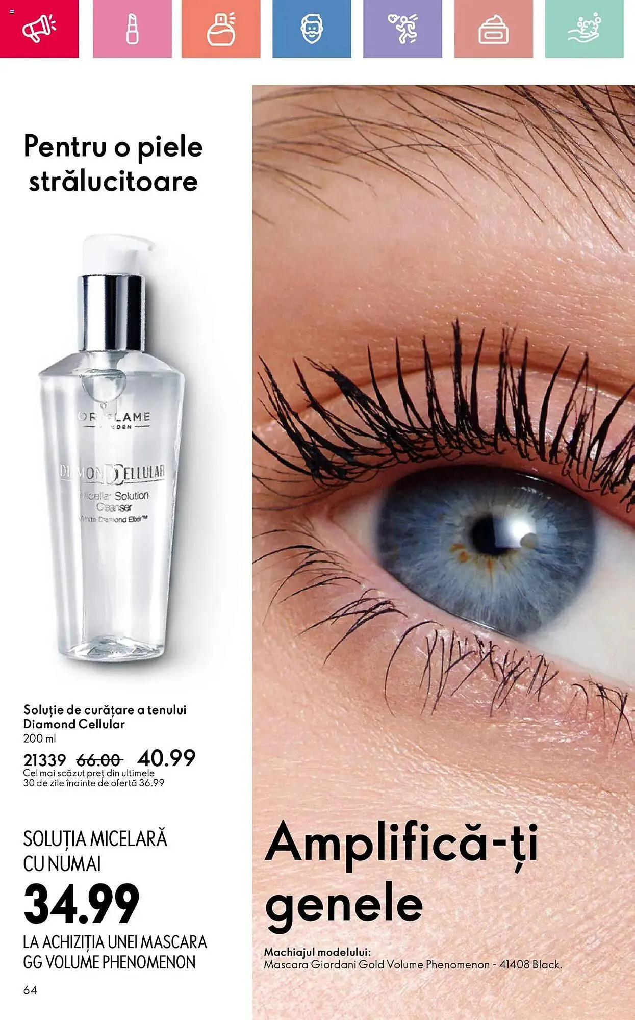 Catalog Catalog Oriflame de la 15 iunie până la 5 iulie 2025 - Revista Pagina 64