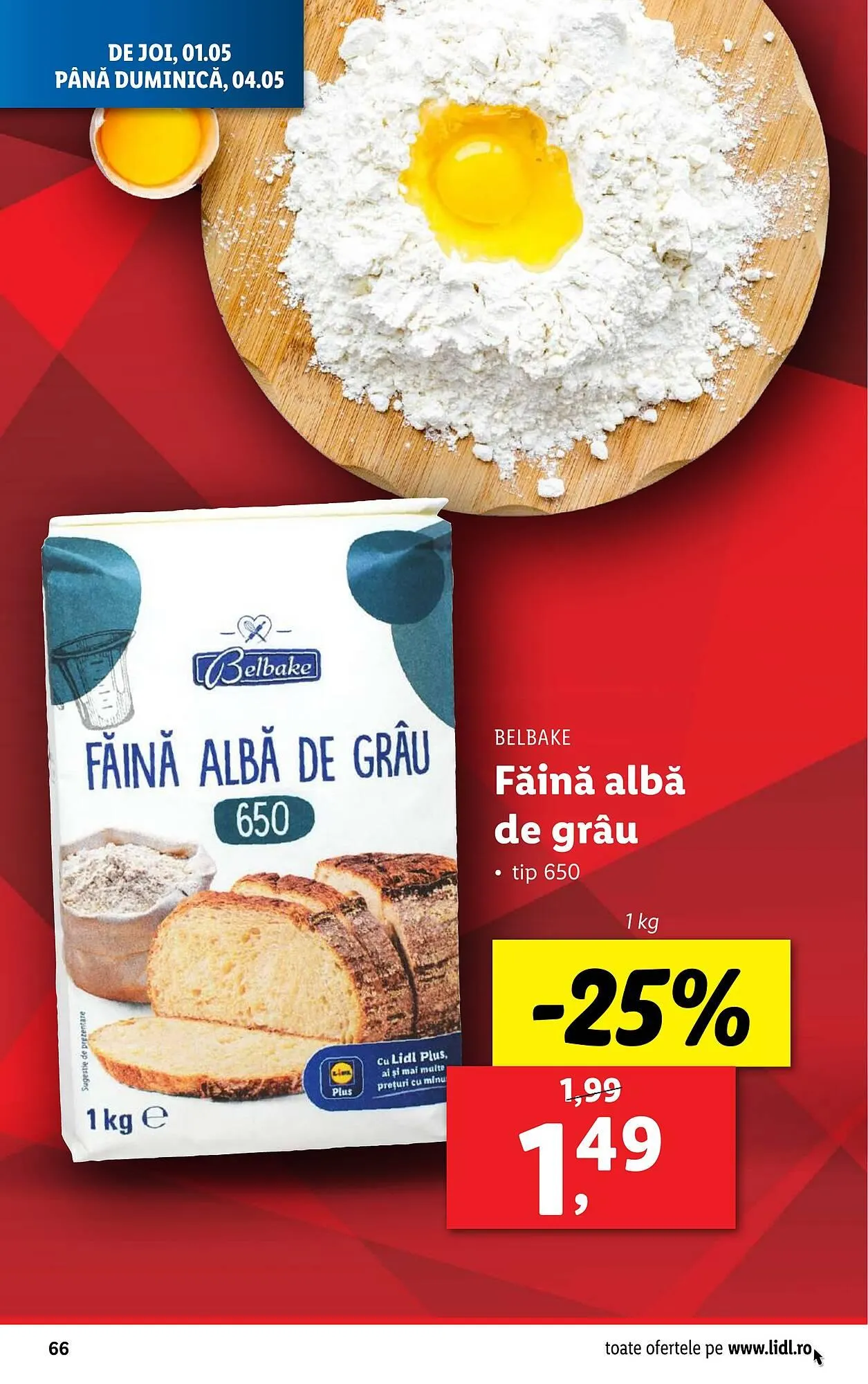 Catalog Catalog Lidl de la 22 aprilie până la 27 aprilie 2025 - Revista Pagina 66